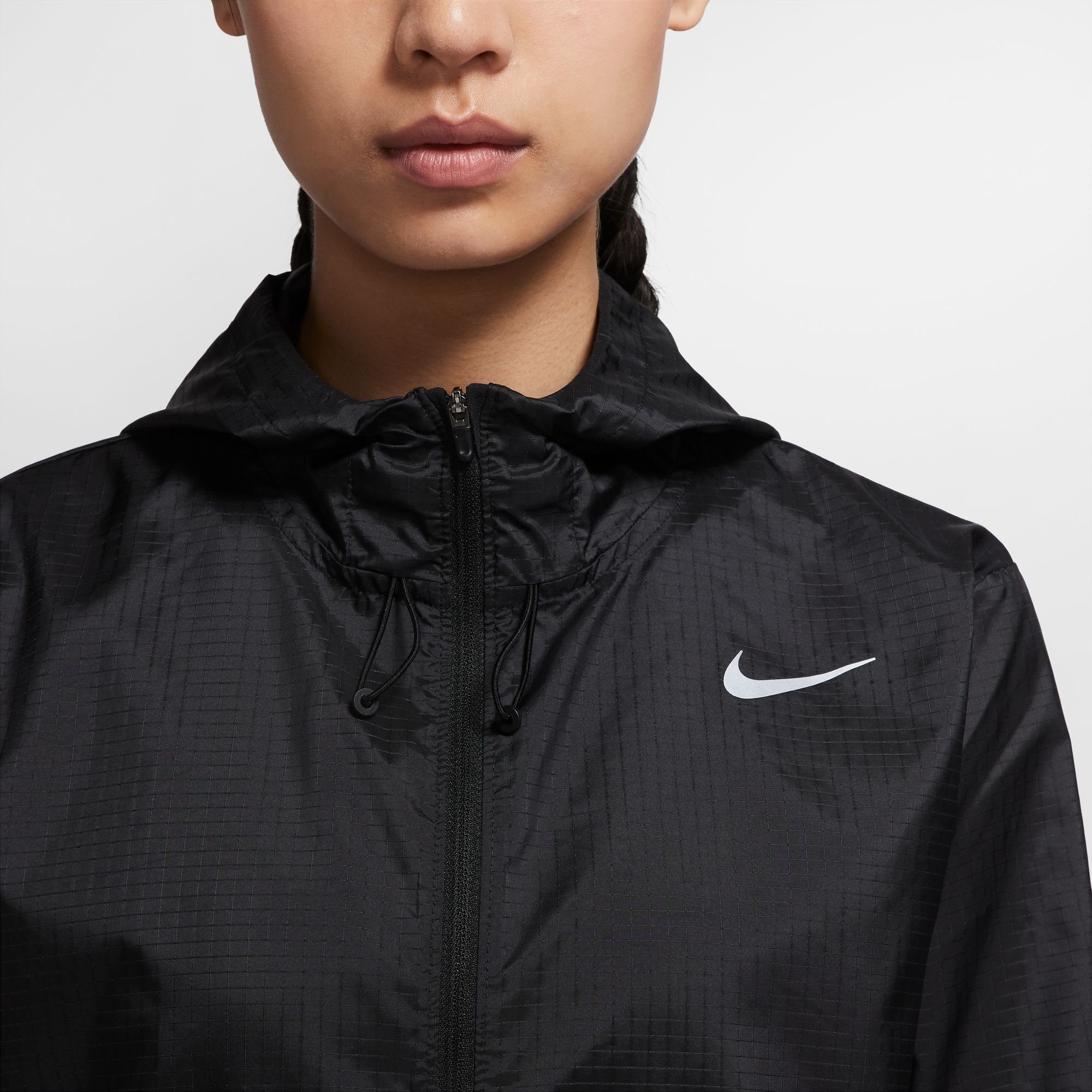 Nike Laufjacke Essential Jacket schwarz Running Women's