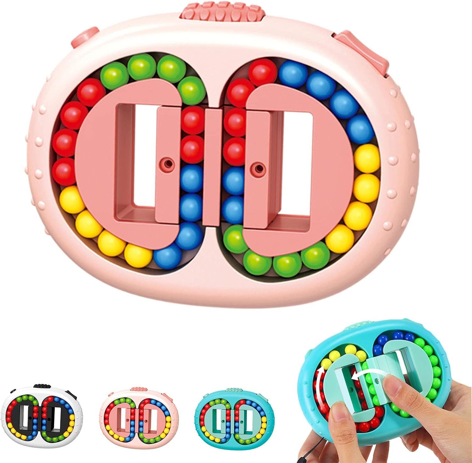 Lernspielzeug Rotierender Fingerwürfel Intelligenz Spiele Magic Bean Spielzeug