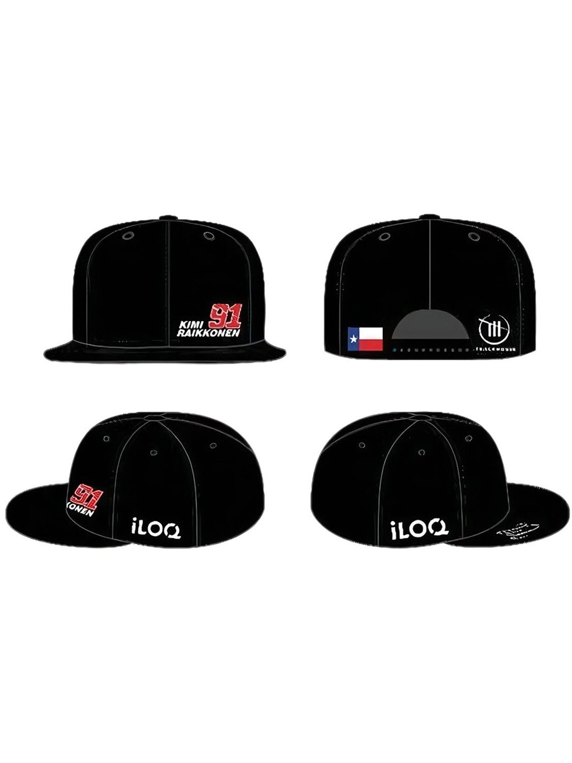West Coast Choppers Snapback Cap Kimi Official Project 91 Austin Team Flatbill Hat