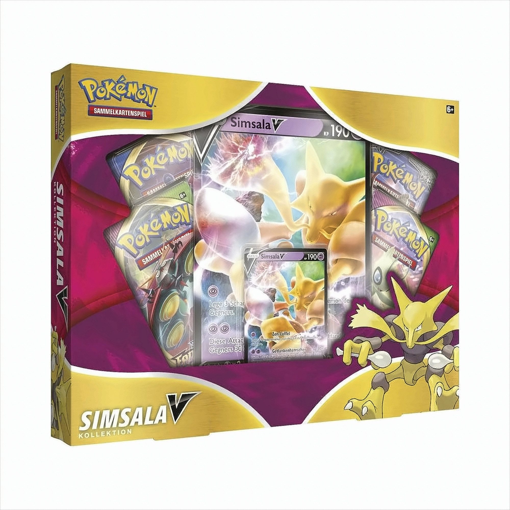 POKÉMON Sammelkarte Pokemon - Simsala V Box - Deutsch