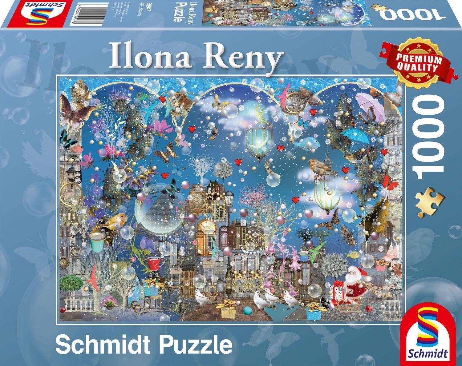 Schmidt Spiele Puzzle Blauer Nachthimmel. 1.000 Teile, 1000 Puzzleteile