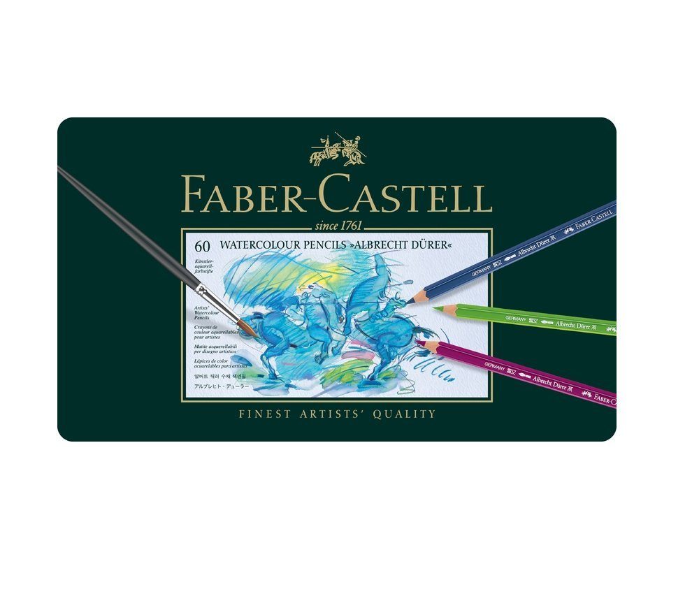 Faber-Castell Aquarellstifte Aquarellstifte ALBRECHT DÜRER, 60er Metalletui  (117560), (60-tlg)