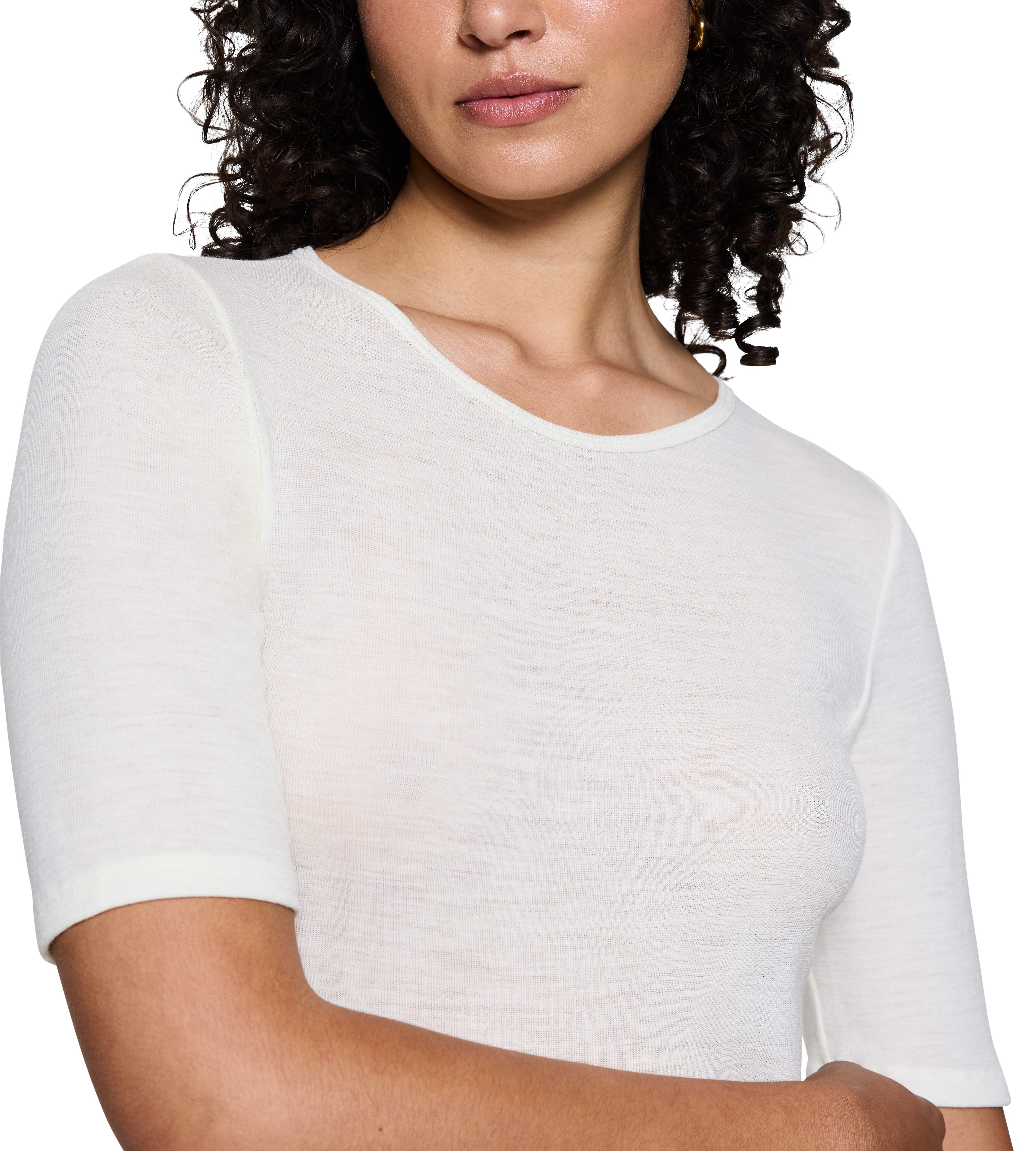 Triumph T-Shirt Beauty Layers SSL Top Wool weiche Wolle, Rundhalsausschnitt, wärmend