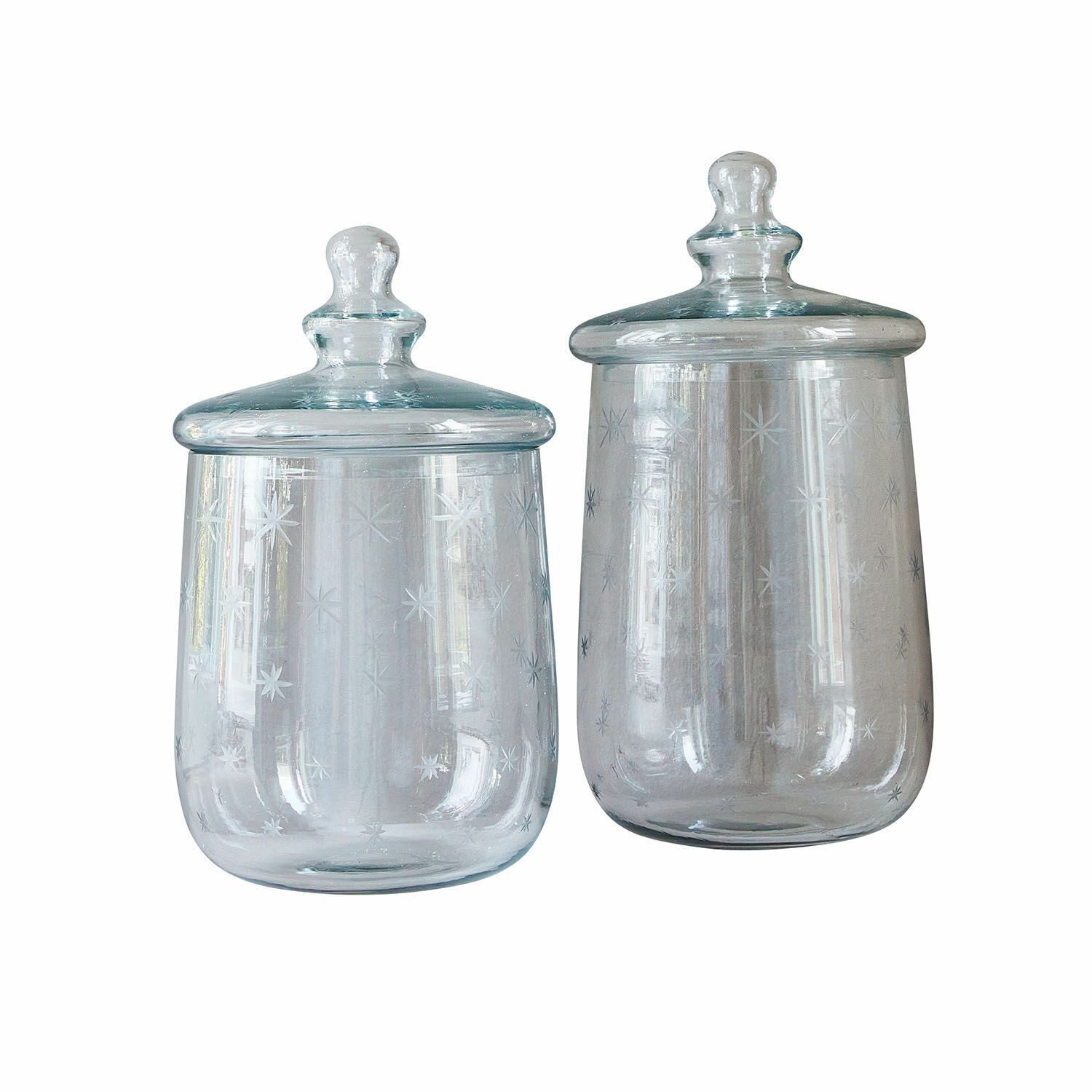 Mirabeau Vorratsdose Glasdose 2er Set Valerico klar, Glas