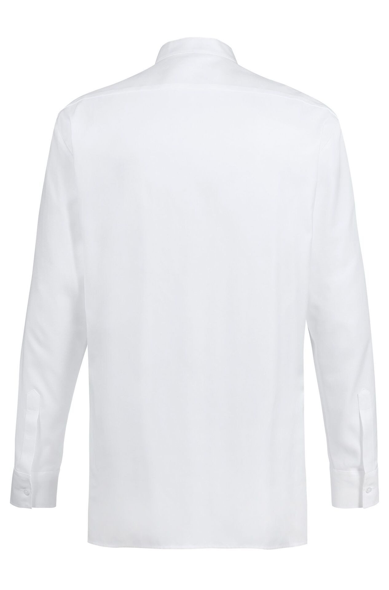 GREIFF Langarmhemd Greiff Corporate LANDHAUS Herren Langarm Stehkragen Regular Weiß