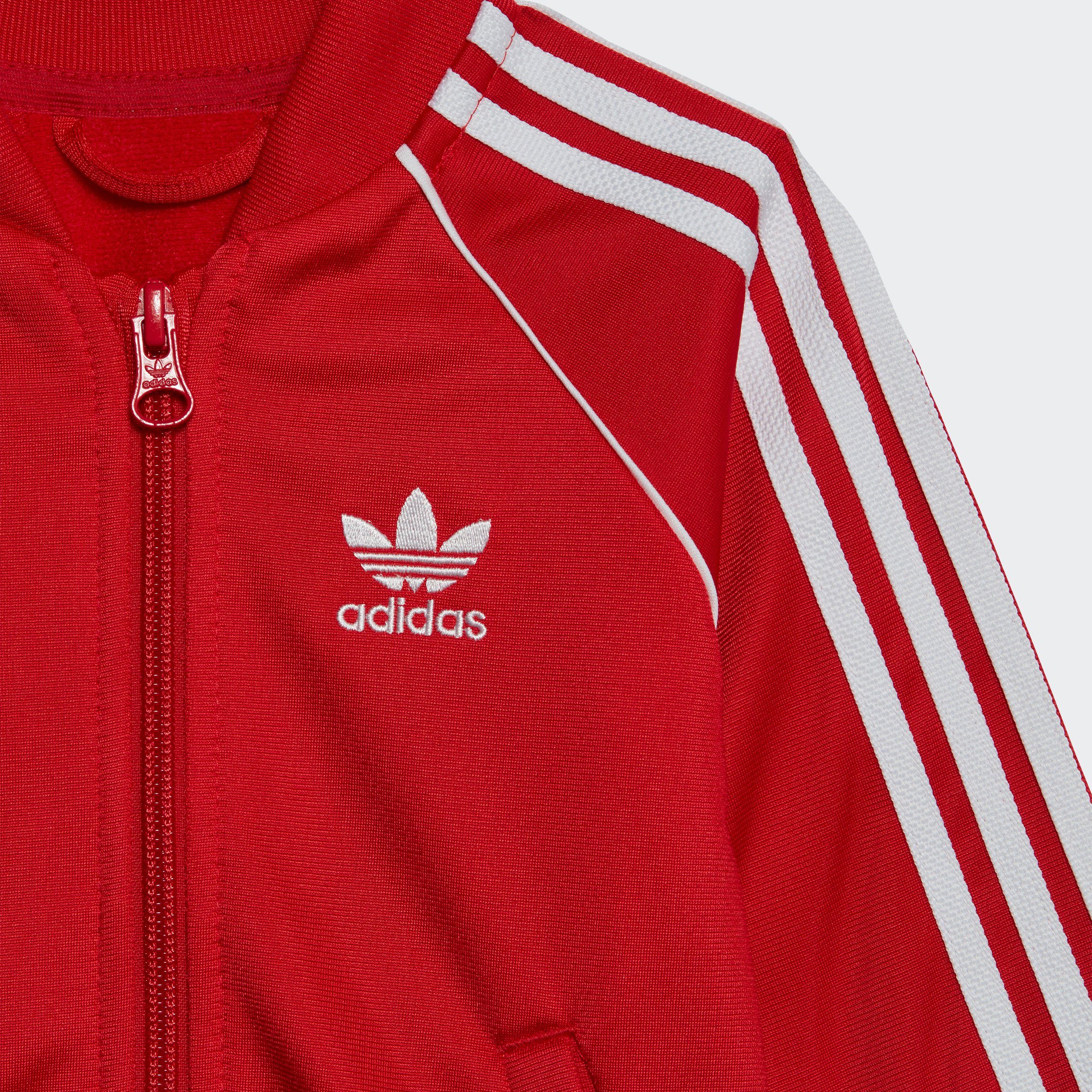 adidas Originals Trainingsanzug ADICOLOR SST für Better Kinder (2-tlg), Scarlet