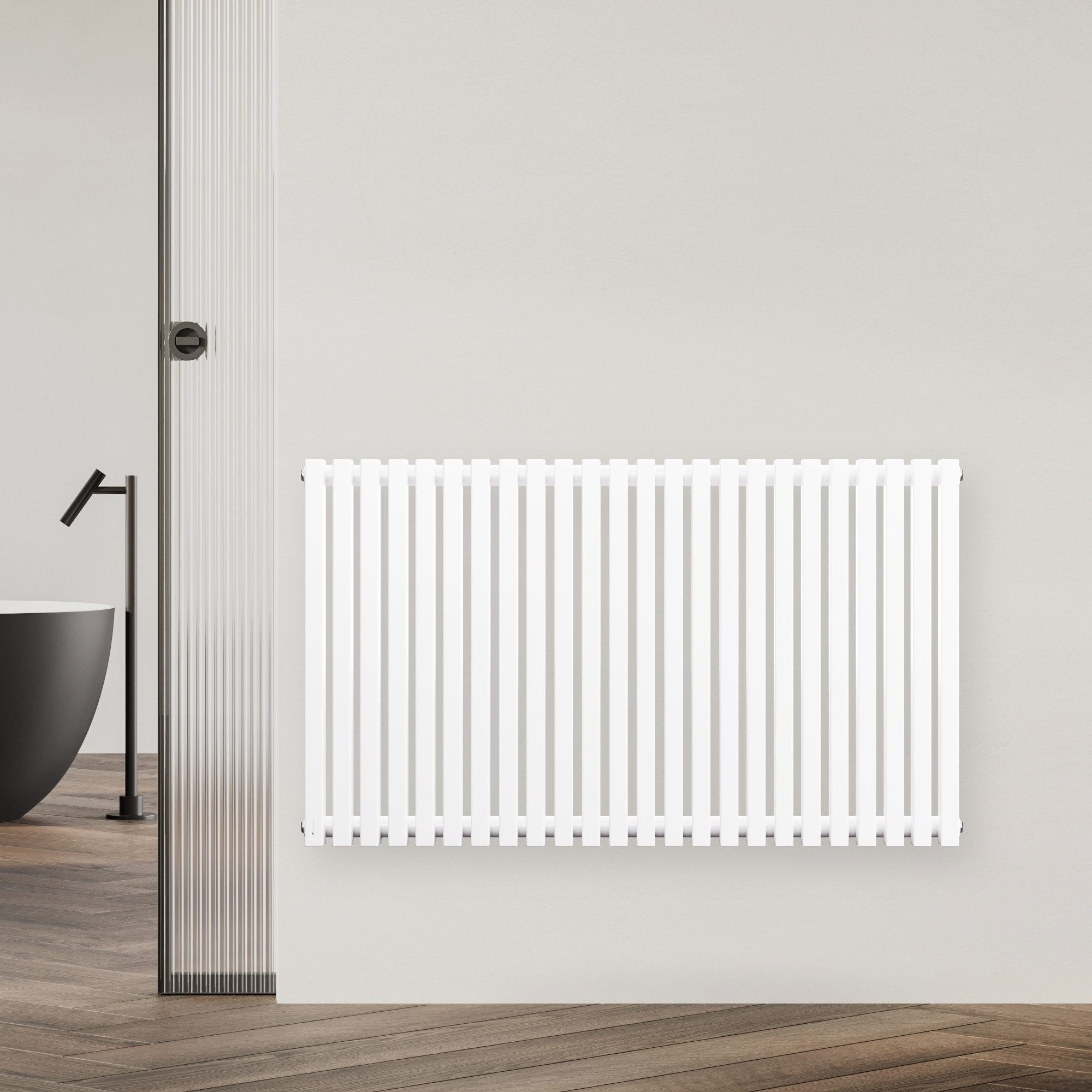 blumfeldt Heizkörper Delgado, Heizkörper Badzimmer Warmwasser Wandmontage Indoor Heater