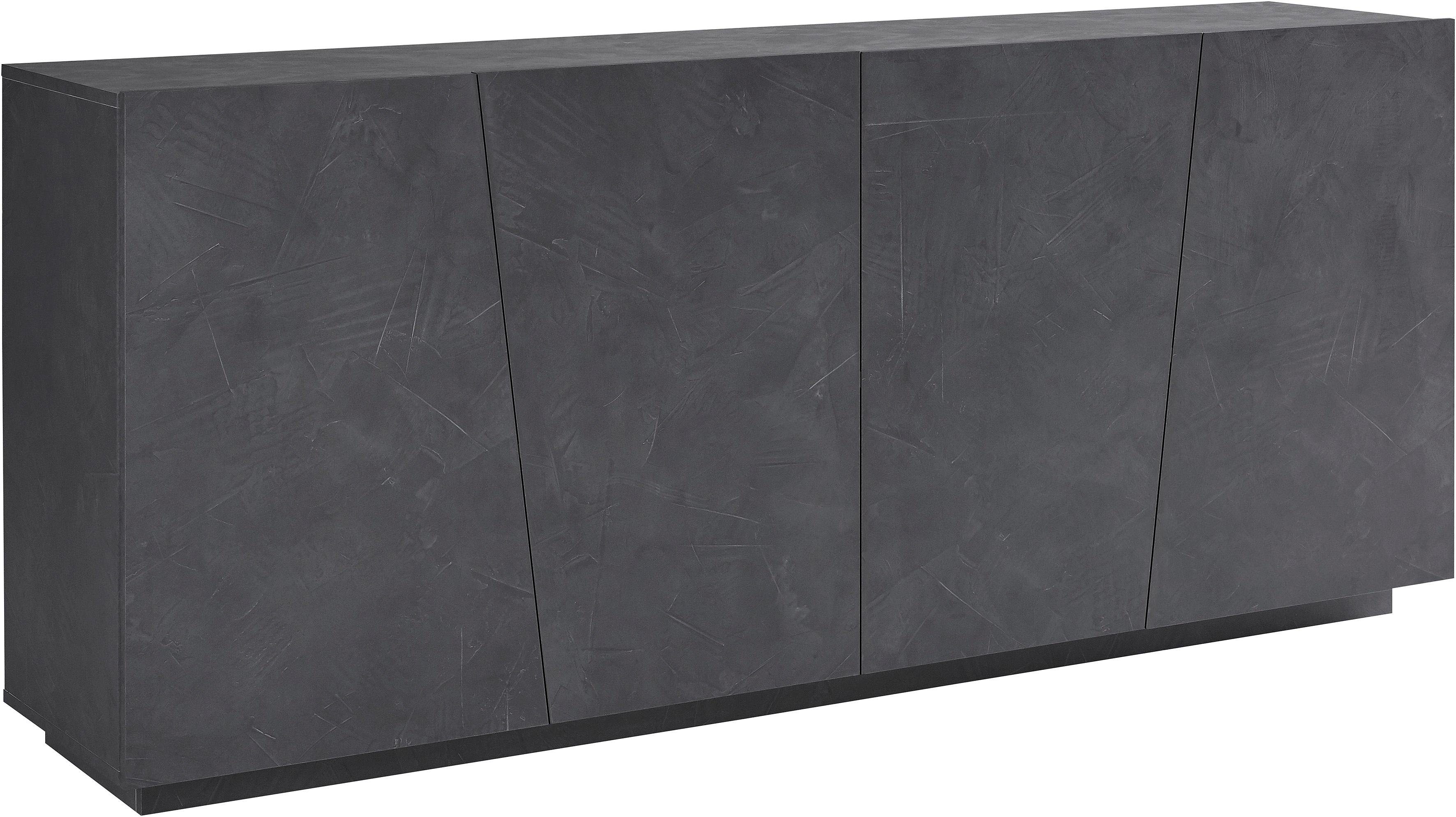 INOSIGN Sideboard "Vega", Kommode mit 4 Türen, Breite 200 cm günstig online kaufen