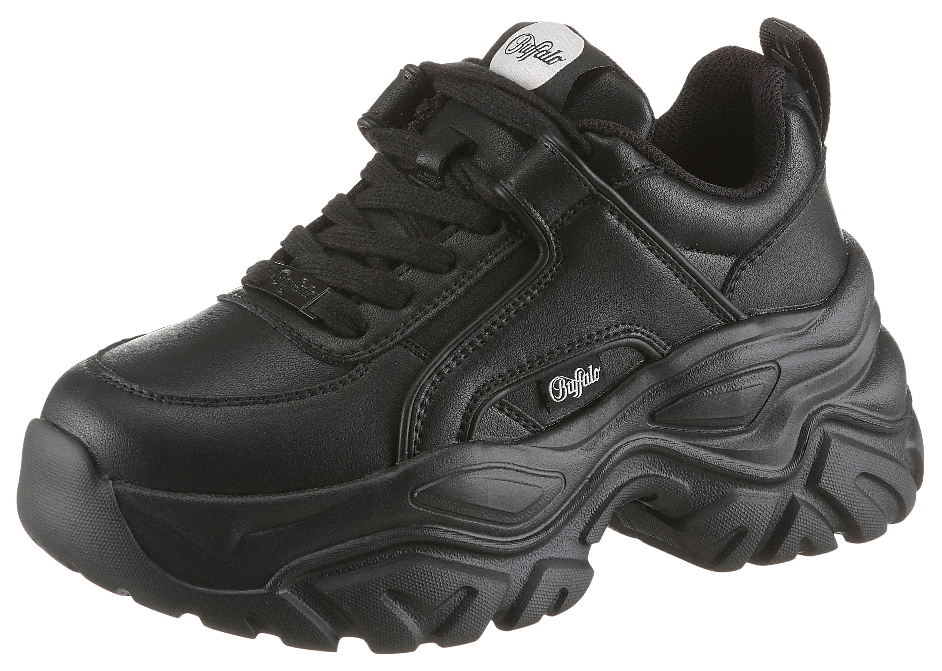 Buffalo Galactica Plateausneaker Schnürschuh, Halbschuh, Sneaker mit chunky-Laufsohle