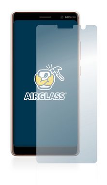 BROTECT Panzerglasfolie für Nokia 7 Plus, Displayschutzglas, Schutzglas Glasfolie klar