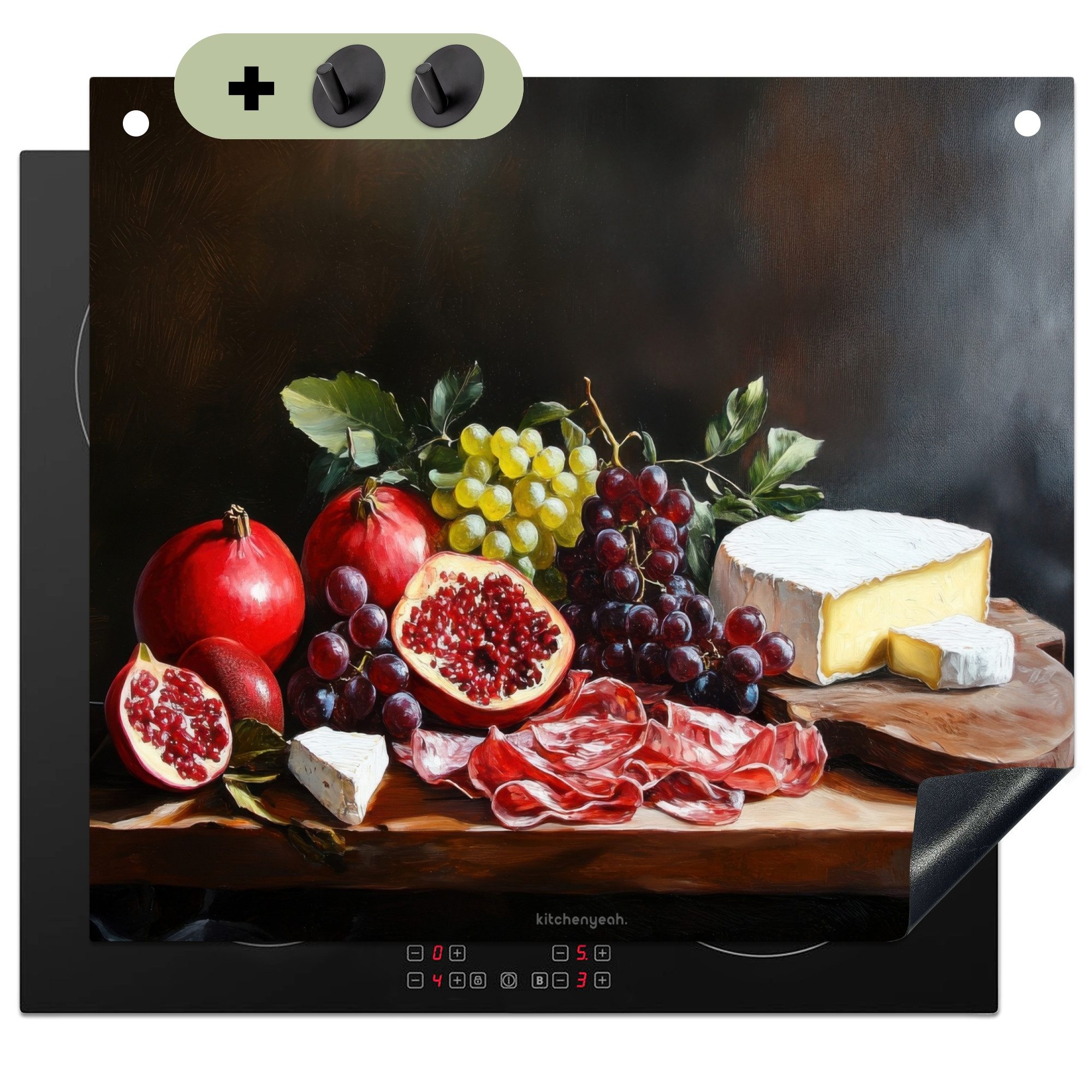 KitchenYeah Küchenrückwand Trinktafel - Stilleben - Vintage, (1-tlg), Ceran günstig online kaufen