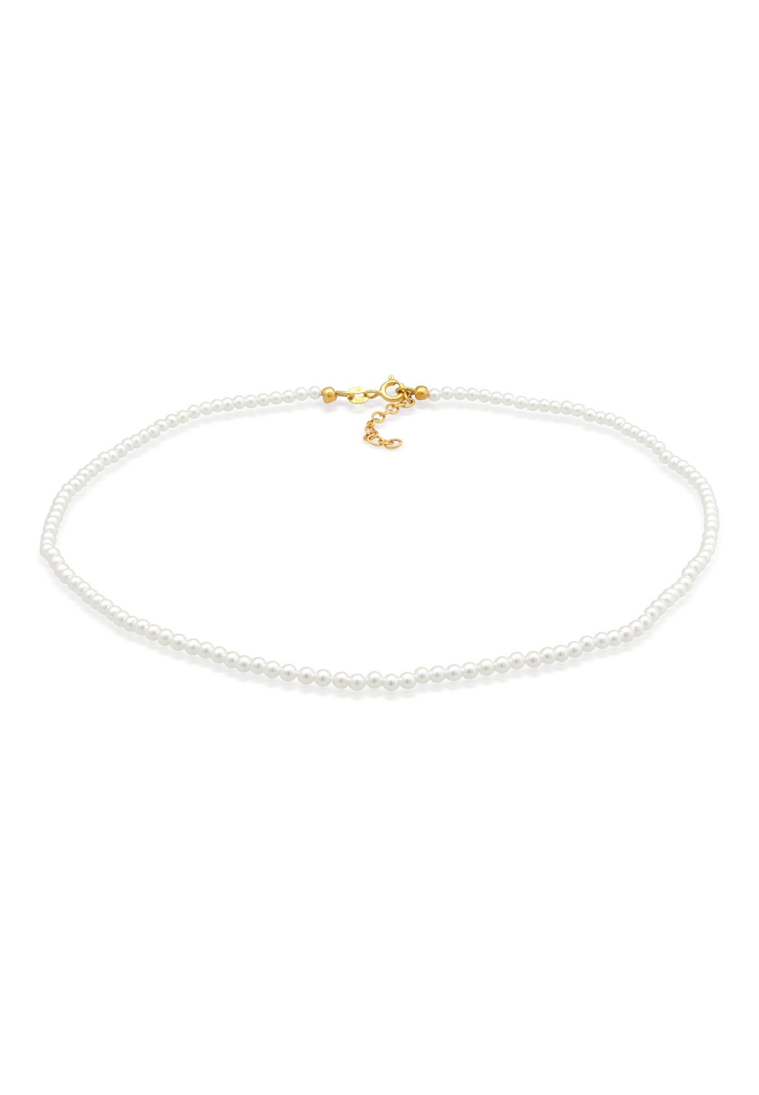 Elli Perlenkette Choker Muschelkernperlen 925 Silber günstig online kaufen