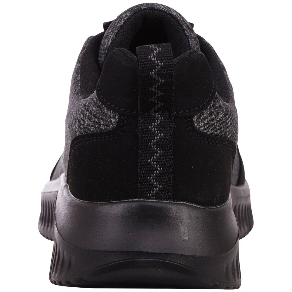 Kappa & extra leicht Sneaker bequem black-grey -