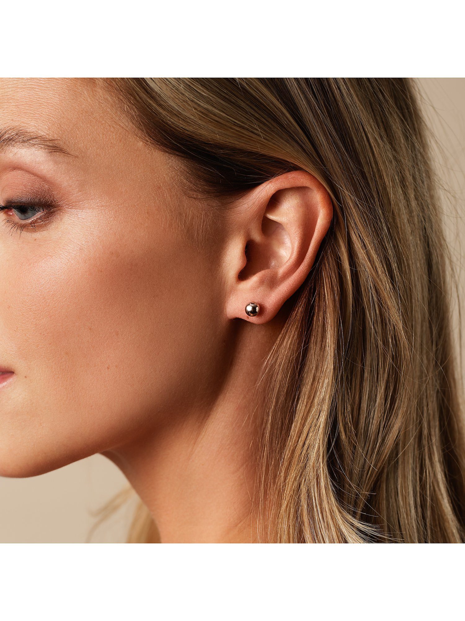 CHRIST Paar Ohrstecker CHRIST Damen-Ohrstecker 585er Weißgold günstig online kaufen