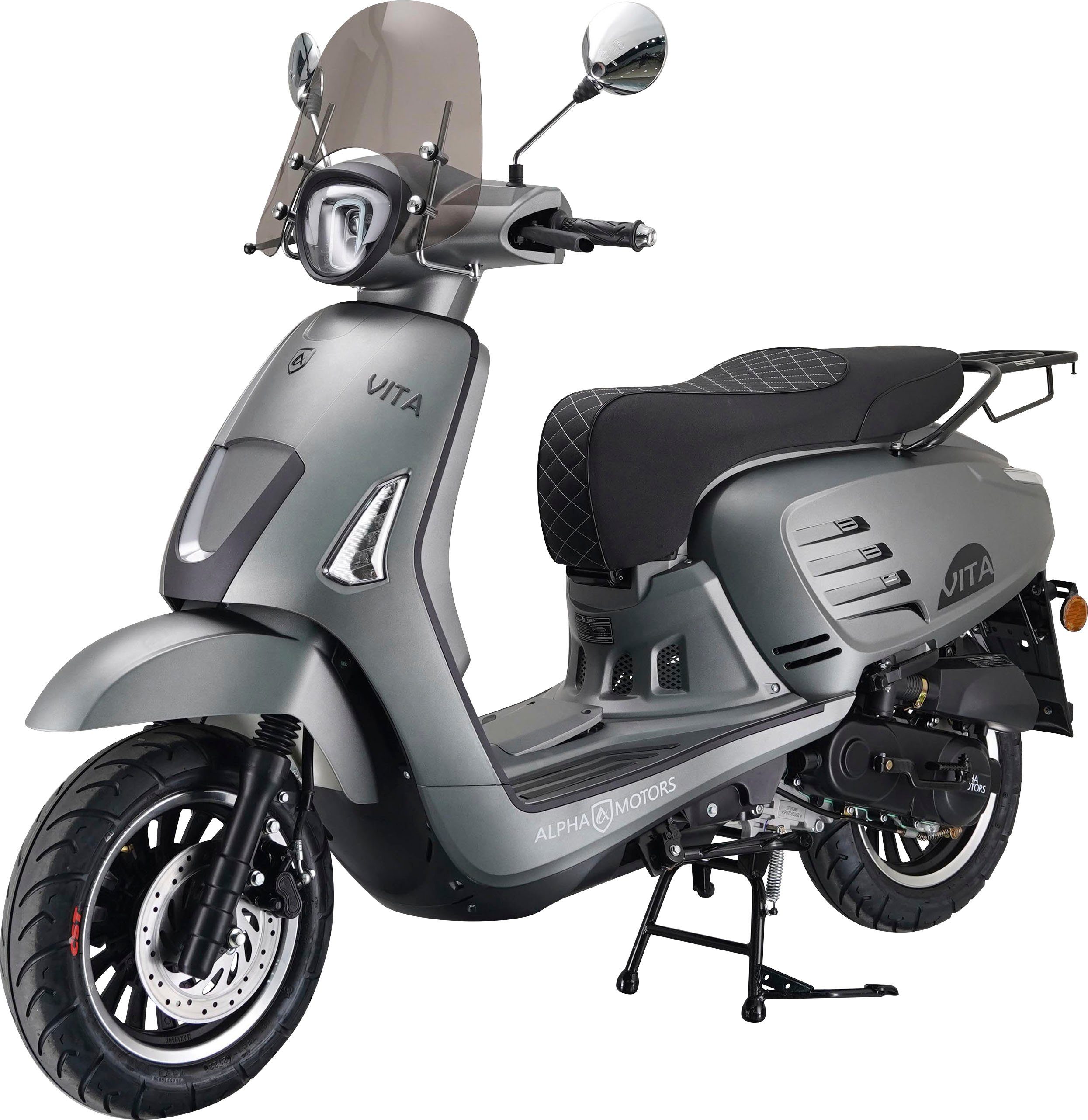 Alpha Motors Motorroller Vita, km/h, inkl. ccm, Windschild 50 85 5, Euro