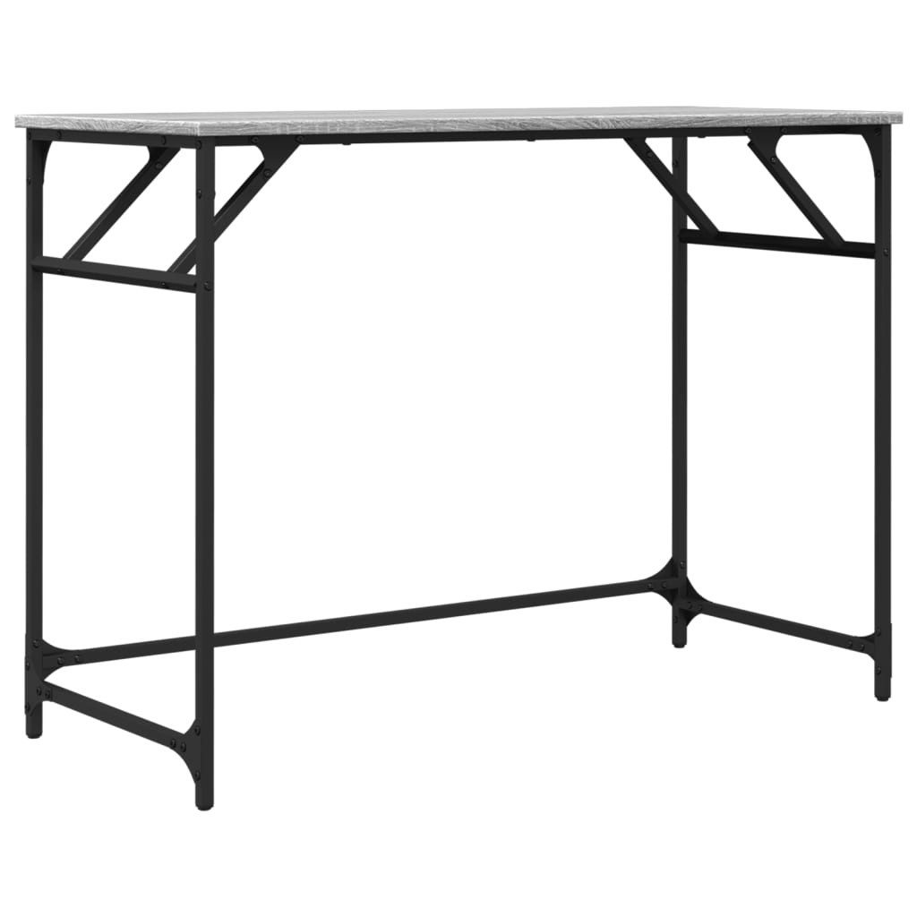 vidaXL Schreibtisch Schreibtisch Grau Sonoma 100x45x76 günstig online kaufen