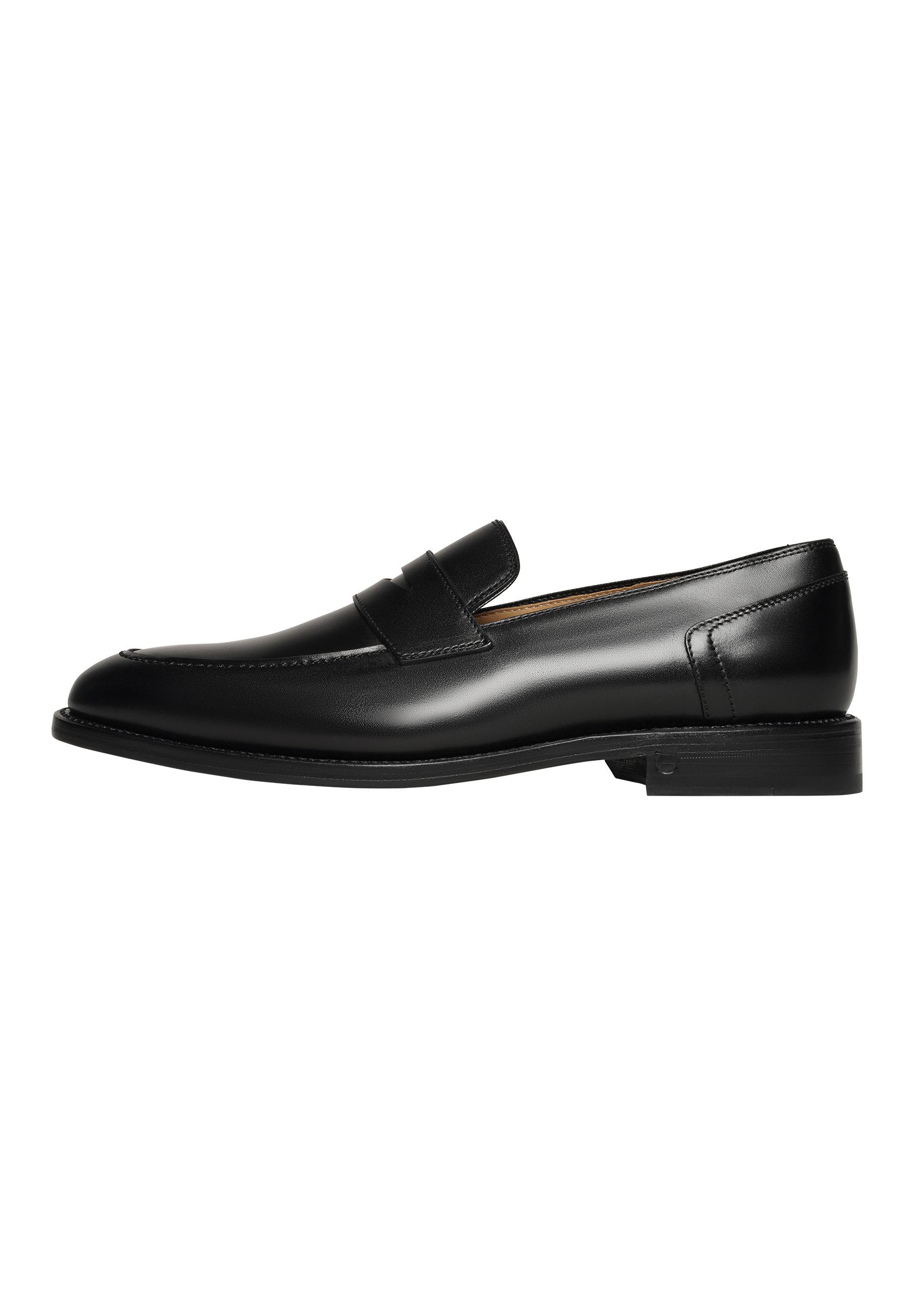 Henry Stevens Marshall PL Businessschuhe Loafer Herren Halbschuhe Leder handgefertigt, Anzugschuhe Slipper