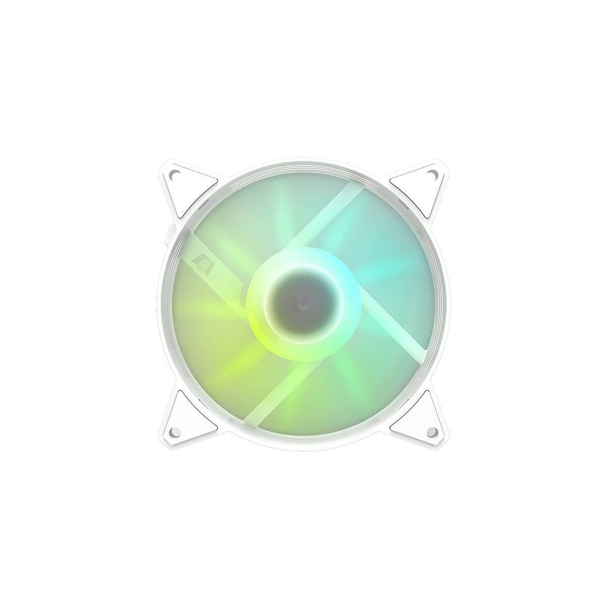 Darkflash Gehäuselüfter Darkflash C6 ARGB Lüfter Set 3-in-1 120mm Weiß