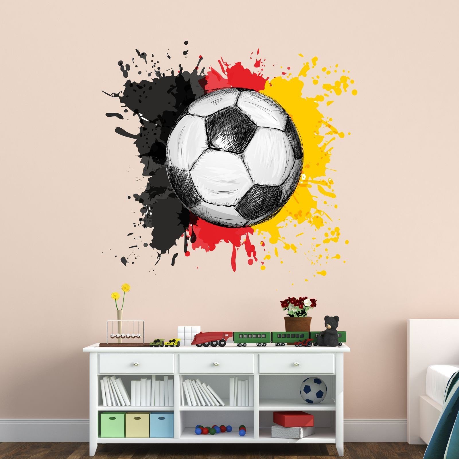 nikima Wandtattoo 110 Wandtattoo Fussball Deutschland günstig online kaufen