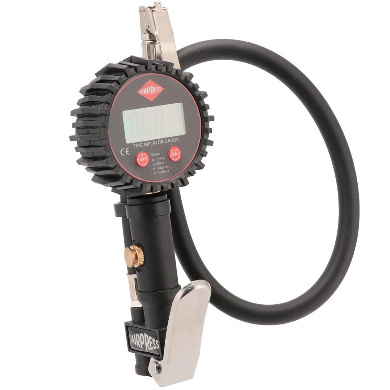 Airpress Druckluft-Schlagschrauber Digitale Airpress® Reifendruckpistole 10 bar Typ 42064