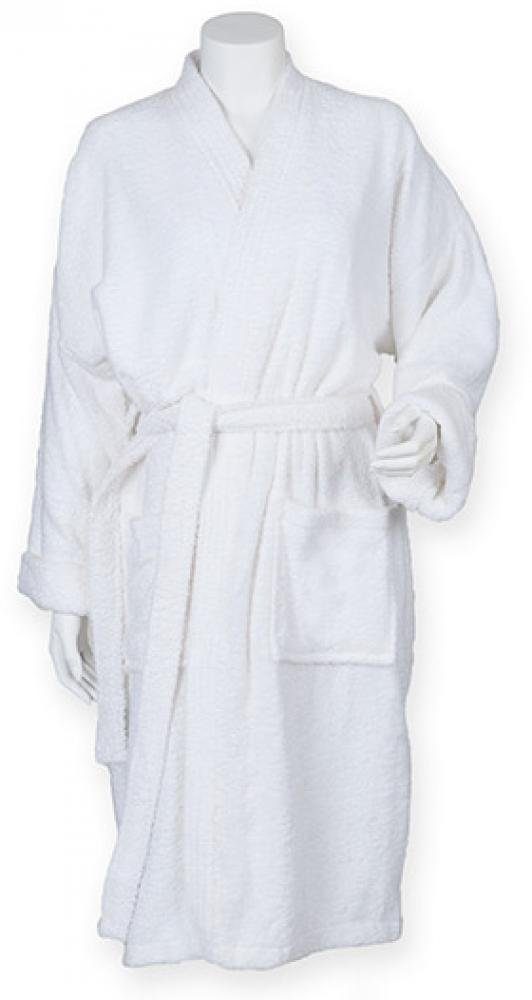 Towel City Bademantel Herren Bademantel Kimono Robe / Waschbar bis 40 °C