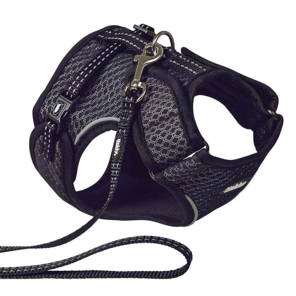 Nobby Geschirr Katzengarnitur Flap schwarz