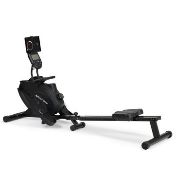 SportPlus Rudergerät SP-MR-1200-B/B-iE, Rudergerät, App Kompatibilität, klappbar, Magnet, 8 Widerstandsstufen