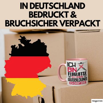 Trendation Tasse Fluglotse Ausbildung Tasse Geschenk Ich Bin Fluglotse In Der Ausbildun