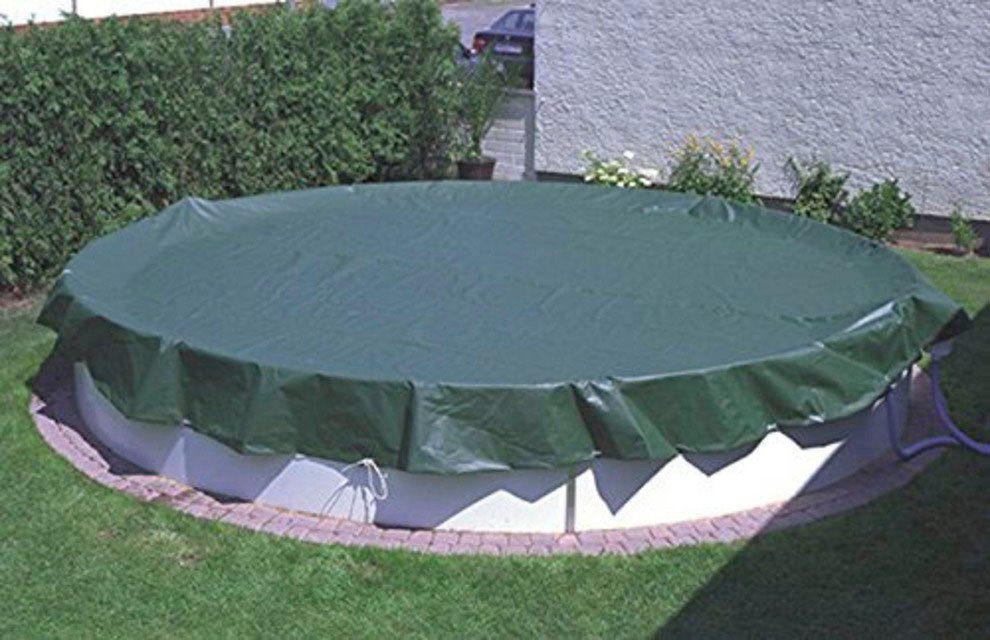 Pool-Abdeckplane für Ovalformbecken