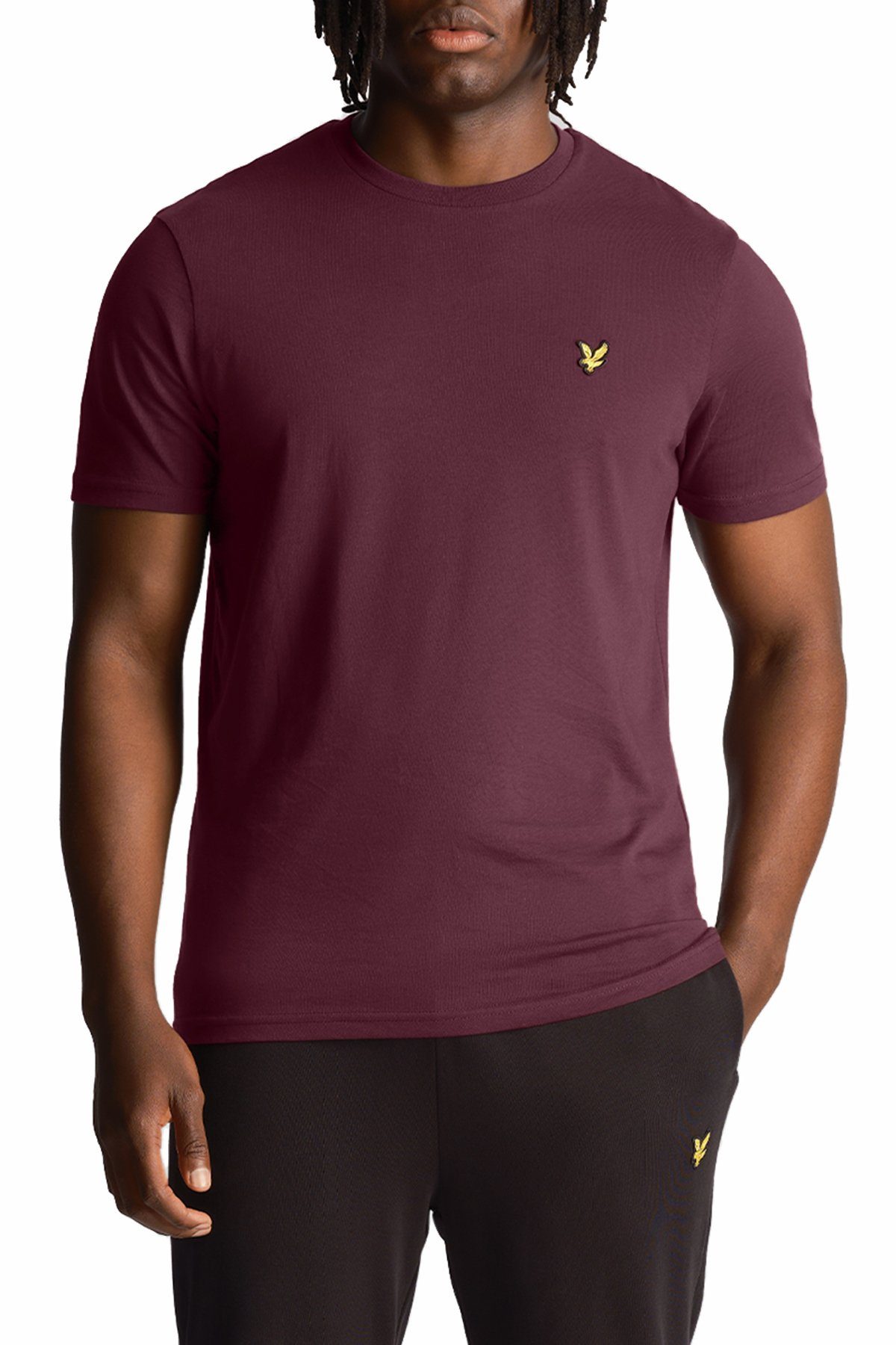 Lyle & Scott T-Shirt Aus 100% Baumwolle Gerader Schnitt