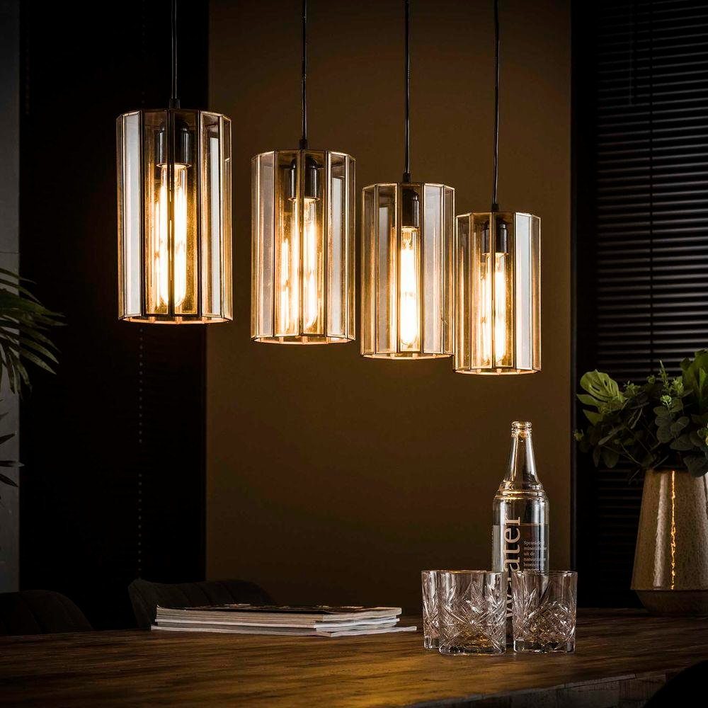 famlights Hängeleuchte, Pendelleuchte Nala in Bronze E27 4-flammig, keine Angabe, Leuchtmittel enthalten: Nein, warmweiss, Hängeleuchte, Pendellampe, Pendelleuchte