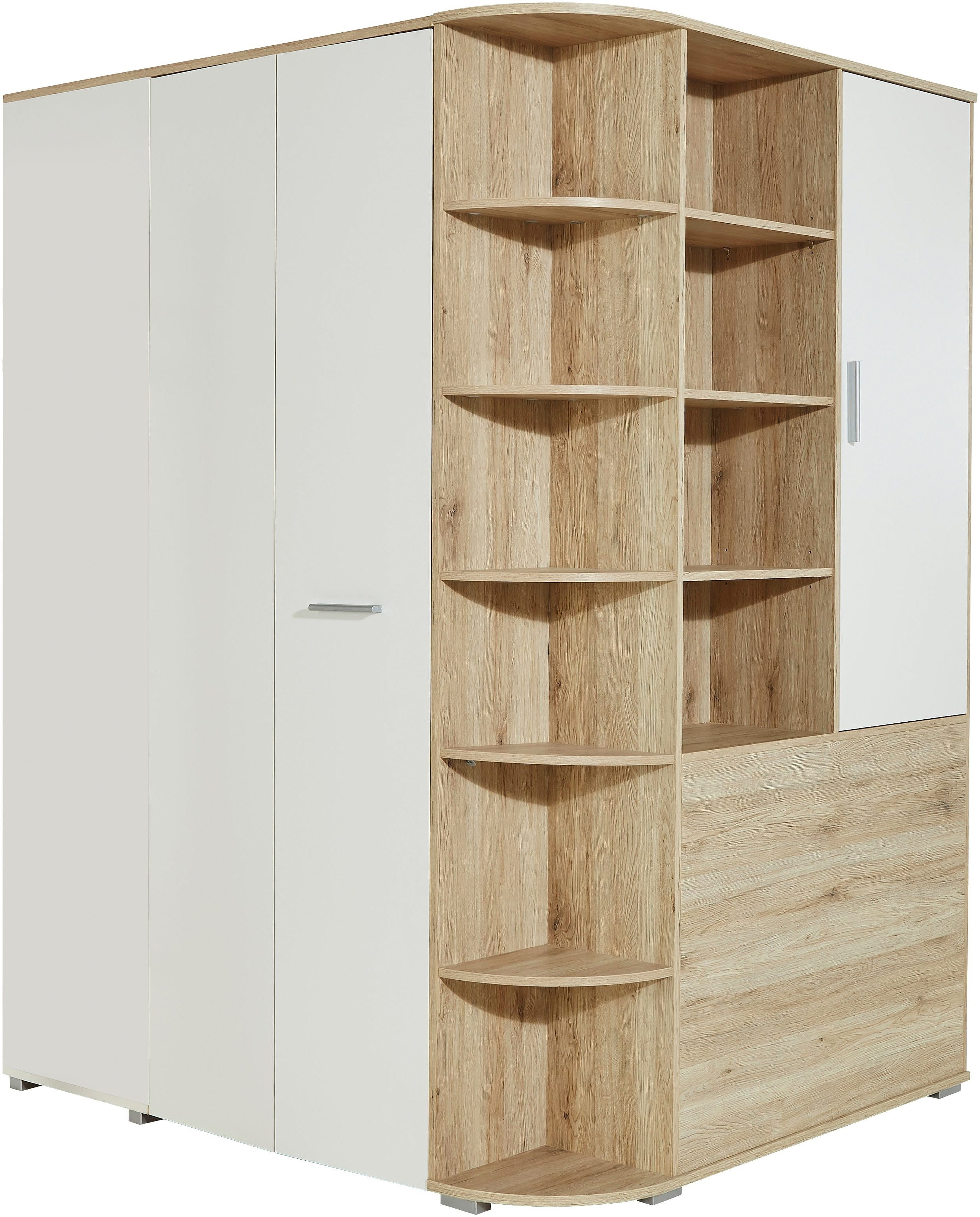 Wimex Eckkleiderschrank Joker begehbarer Kleiderschrank, Garderobe, Ecklösung