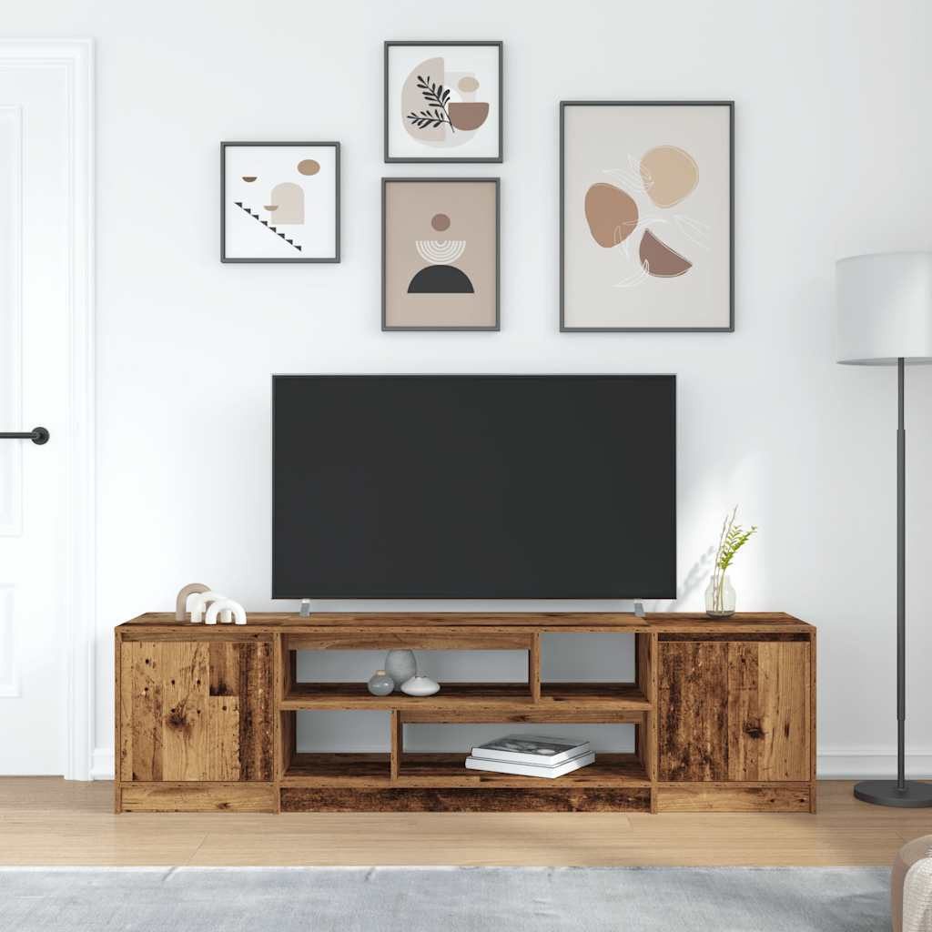 vidaXL TV-Schrank TV-Schrank Altholz-Optik 188,5x41x50 cm günstig online kaufen
