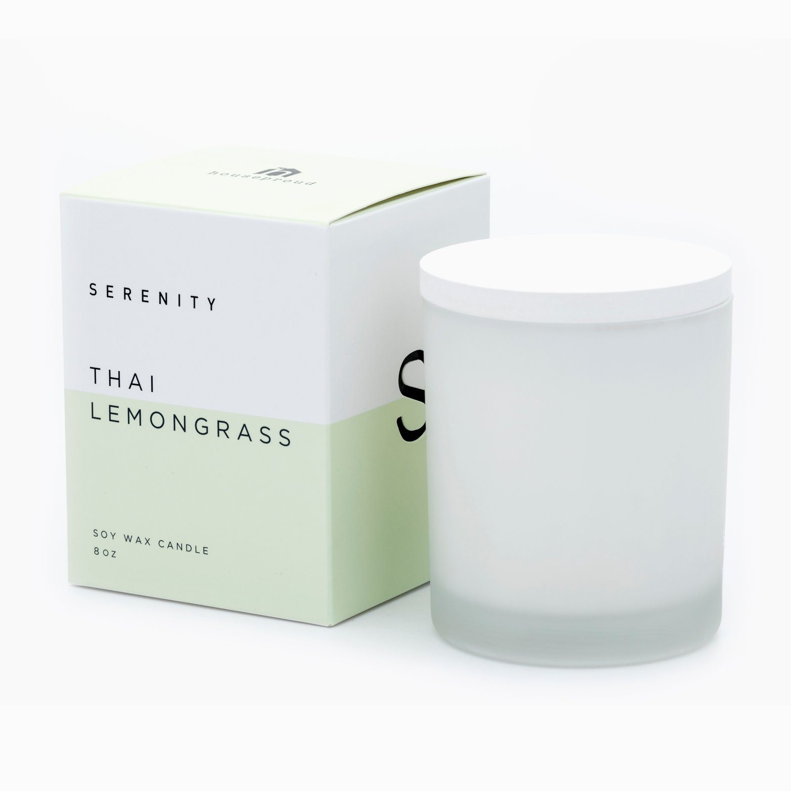 houseproud Duftkerze Serenity Duftkerze (1-tlg), Glasbehälter (gefrostet), günstig online kaufen