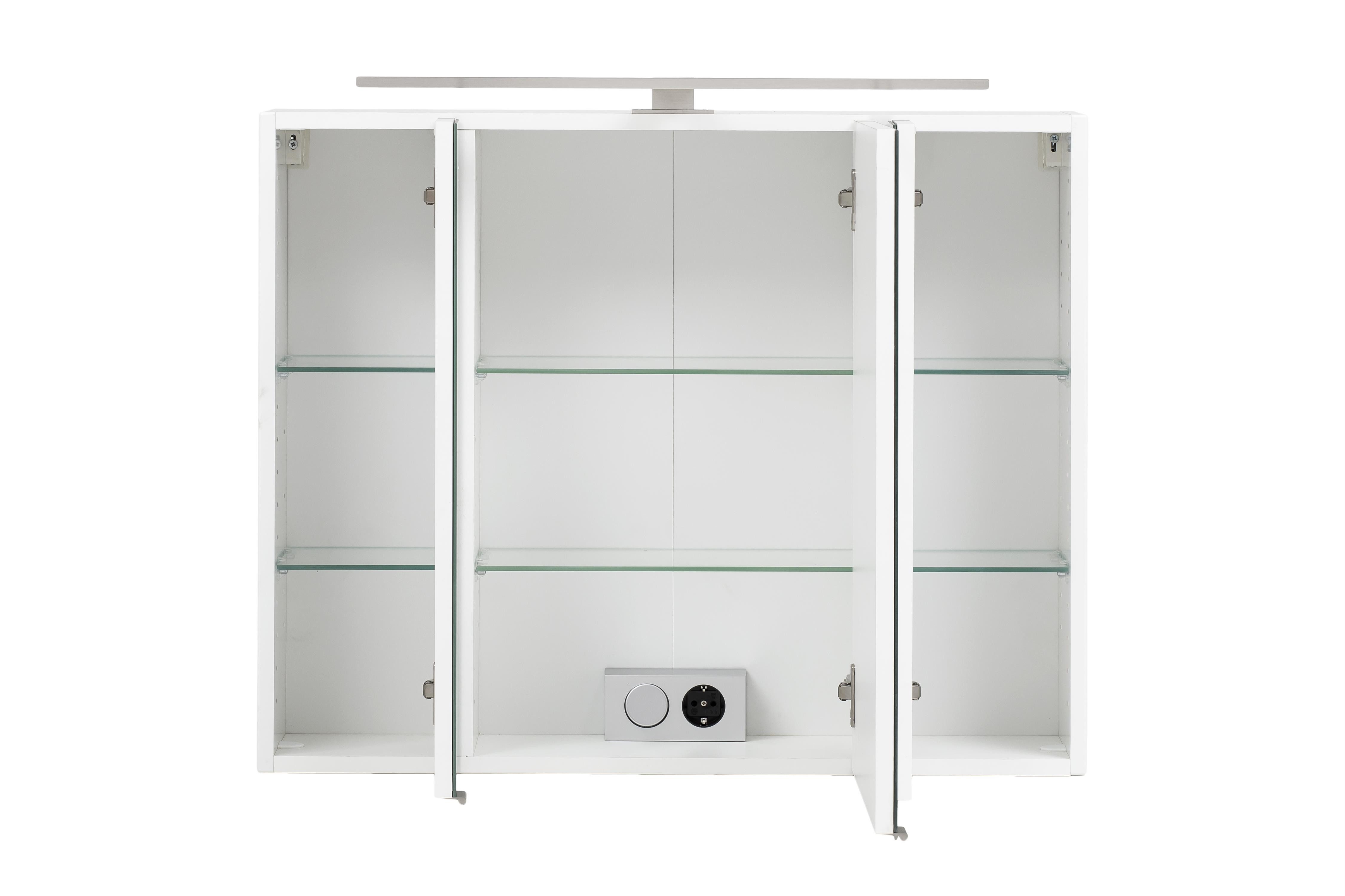 HELD MÖBEL Spiegelschrank 80 x 64 x 20 cm (B/H/T)
