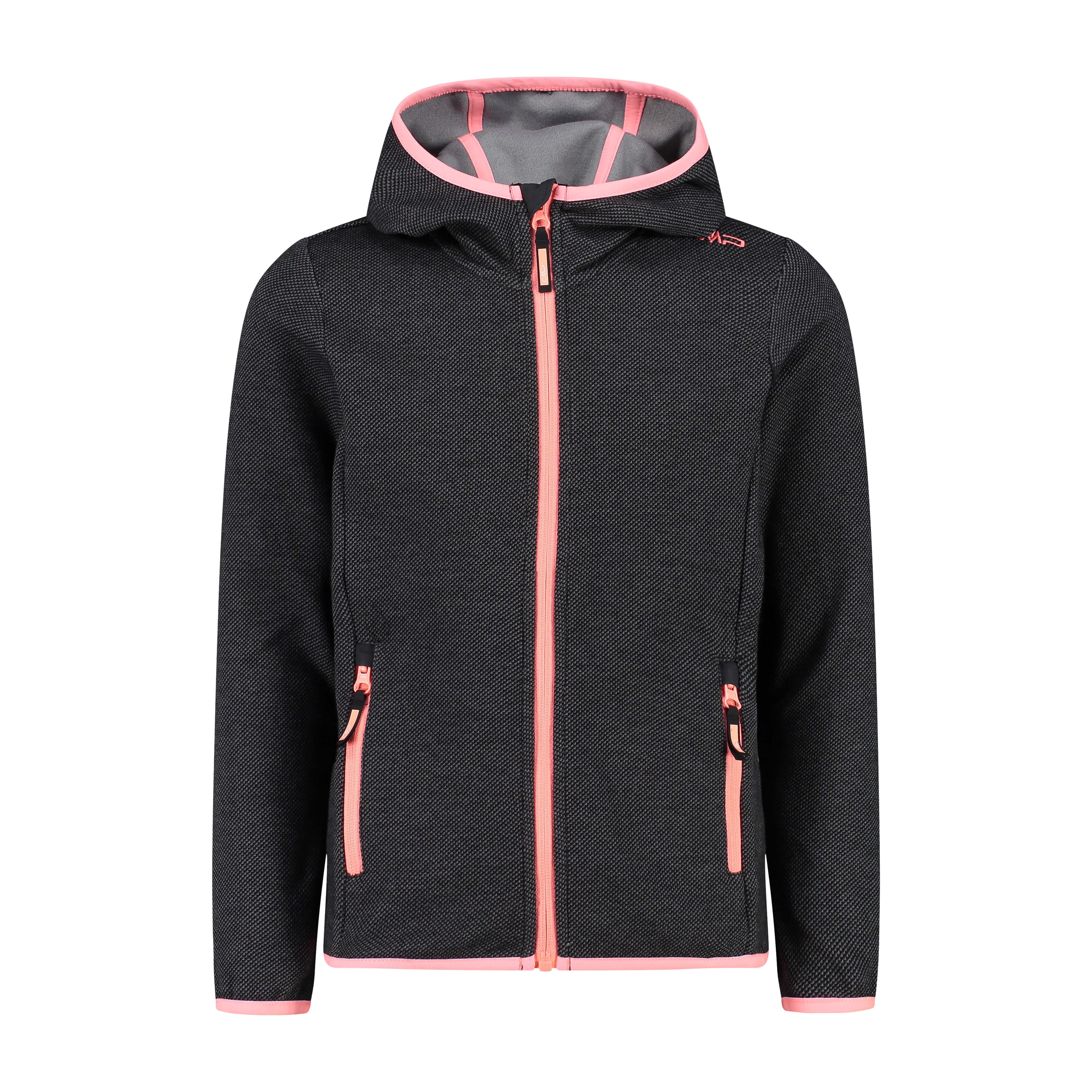 Outdoorjacke CMP Mädchen Jacke KID JACKET FIX HOOD 34H6375