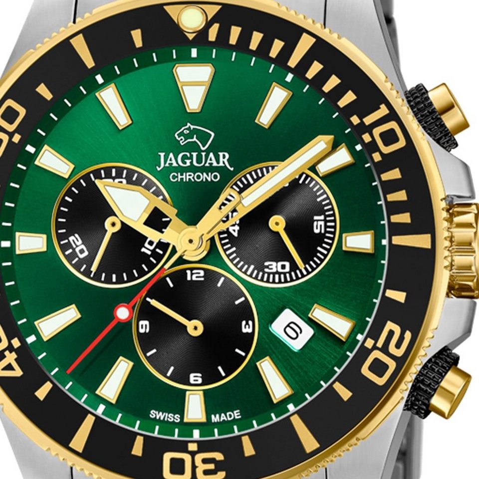 Jaguar Chronograph Executive, J862/3, Leuchtzeiger