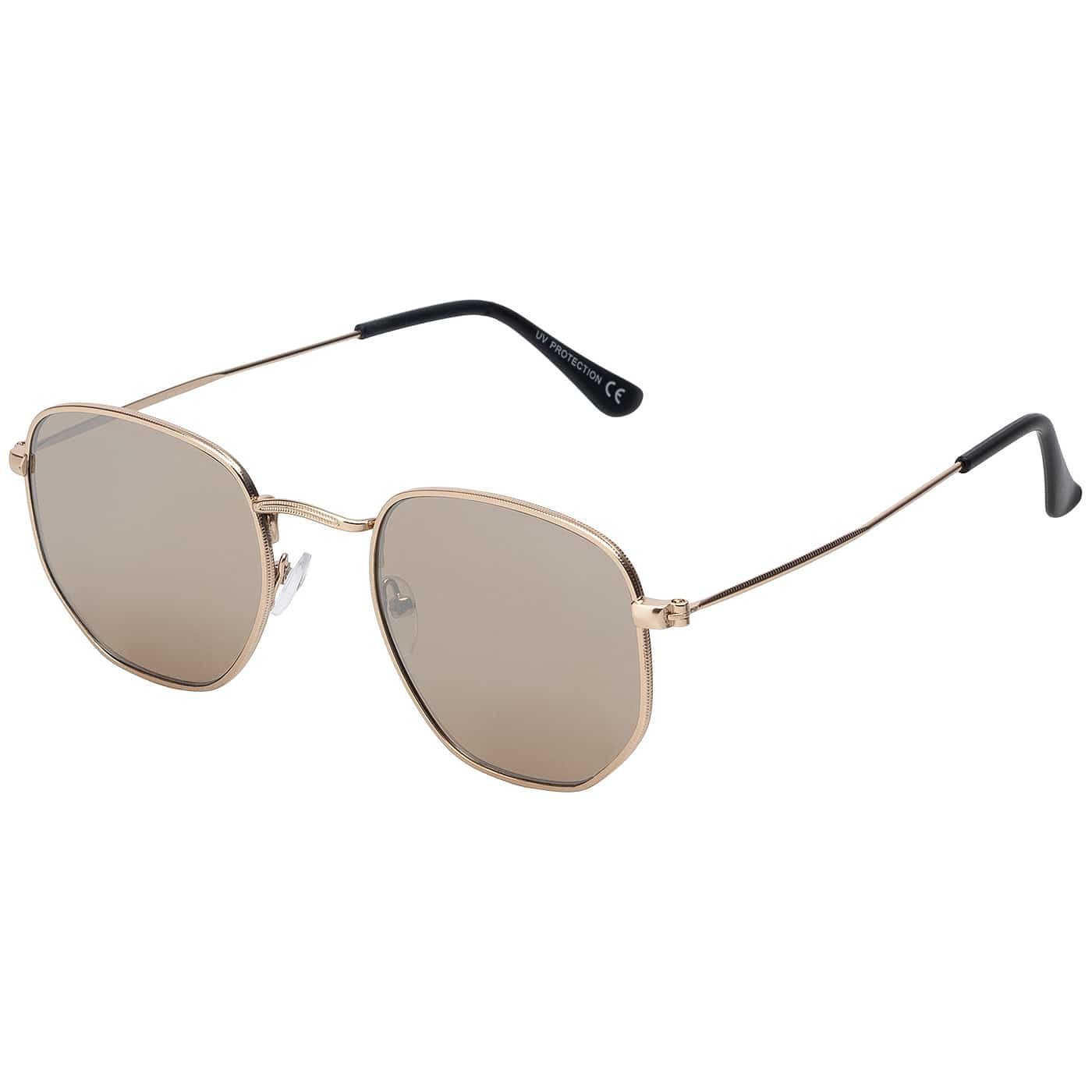 Retrosonnenbrille Damen Herren Sonnenbrille Eckige Form 30561