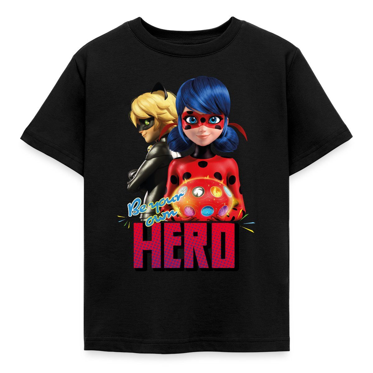 T-Shirt Miraculous Be Your Own Hero Kinder T-Shirt