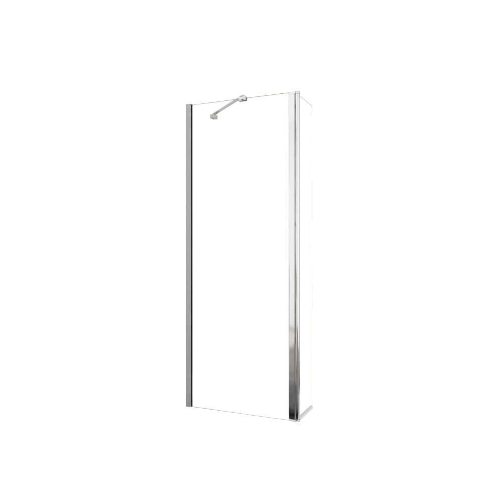 Duschparadies Walk-in-Dusche 200cm 8mm Sicherheitsglas Walk in Dusche Glaswand Duschabtrennung, Einscheibensicherheitsglas, Glas – Bild 5 von 5
