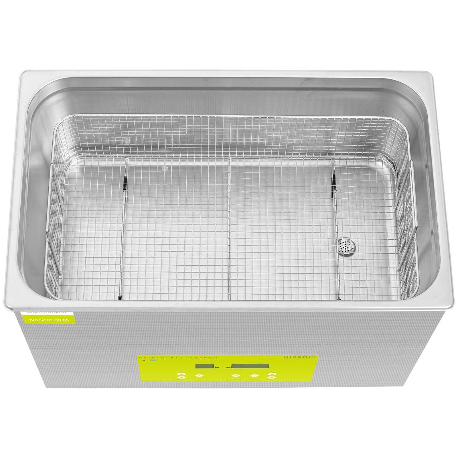 Ulsonix Ultraschallreiniger 30 L Ultraschallgerät Degas Ultraschall Reiniger 600W Ablasshahn Timer, verschiedene Größen