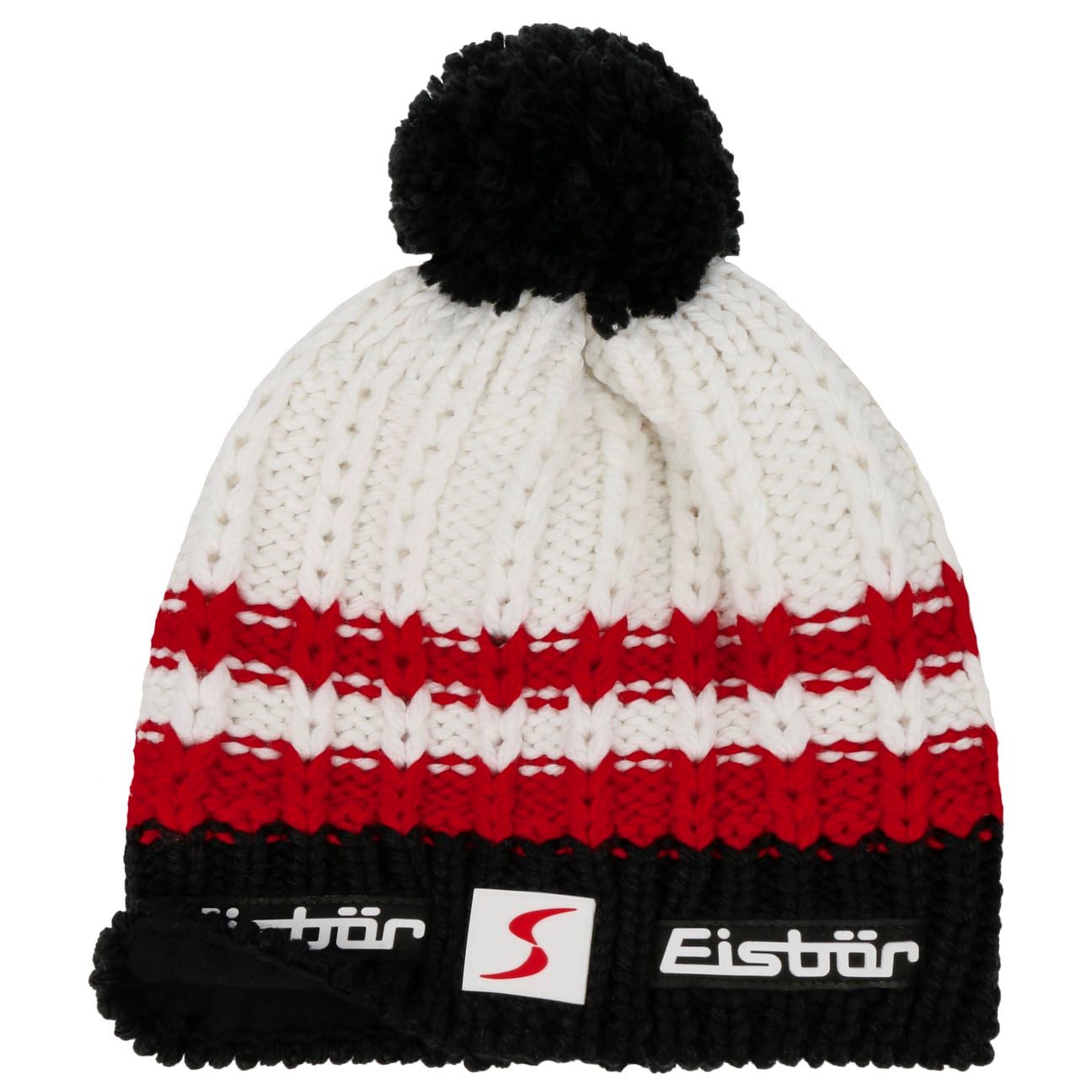 Eisbär Bommelmütze (1-St) Beanie mit Futter, Made in the EU