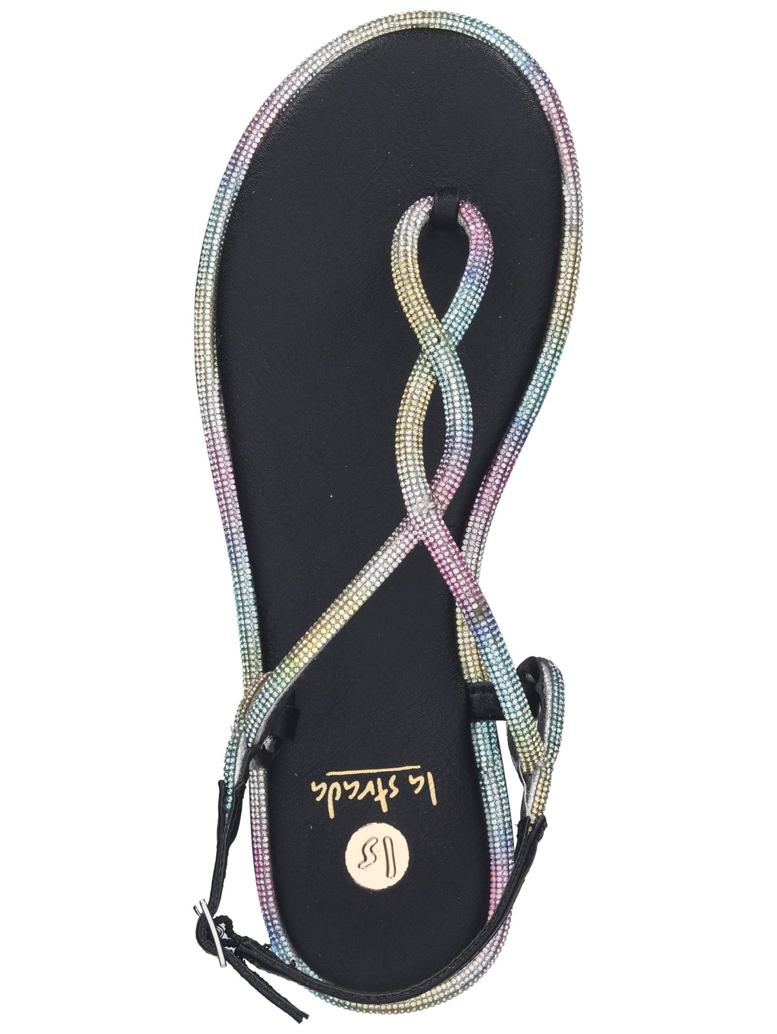 La Strada La Strada Sandalen Lederimitat Riemchensandale