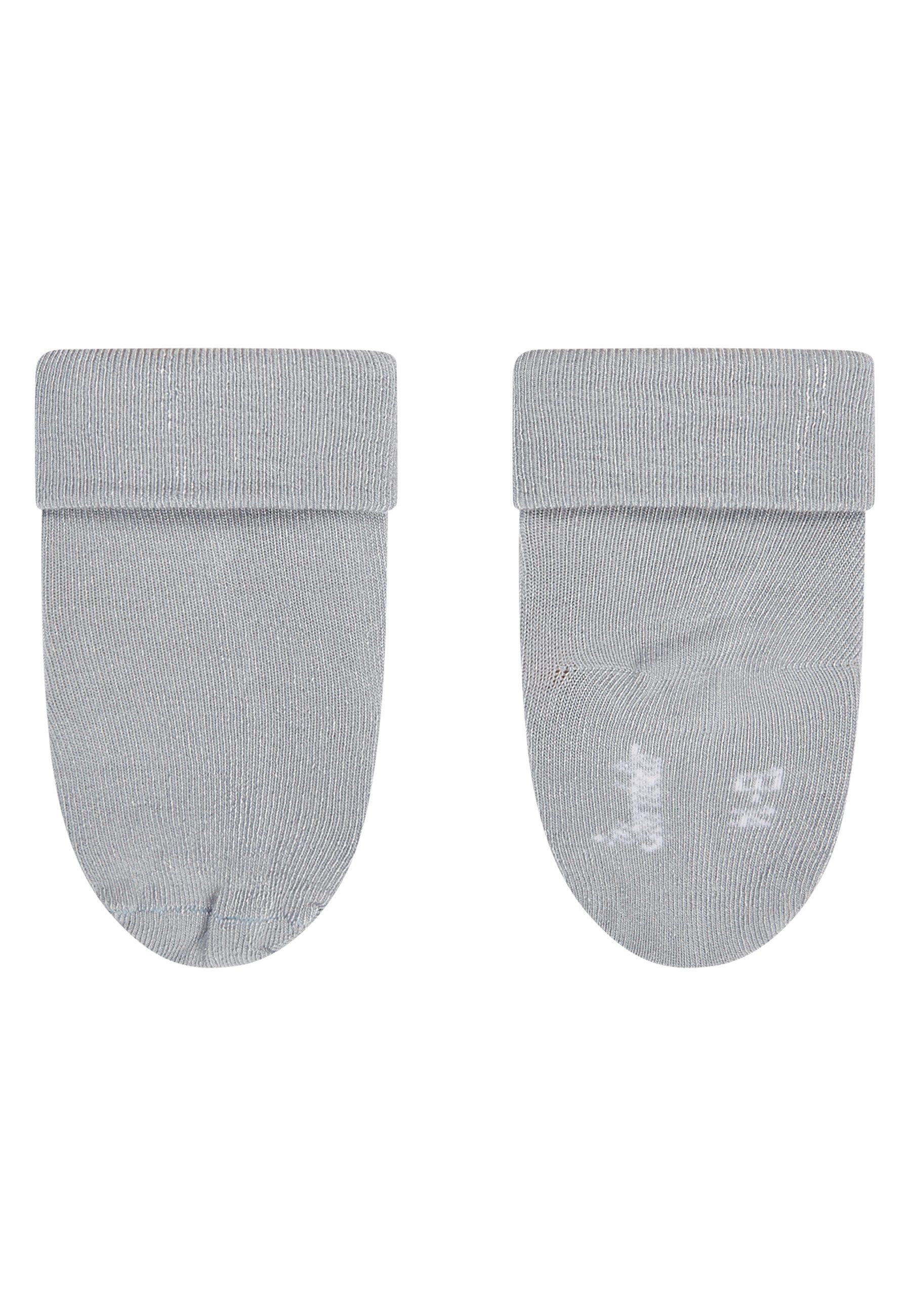 Sterntaler® Basicsocken Baby Socken 3er-Pack uni (3-Paar, 3er-Pack) Baby-Socken 3er-Pack, Umschlag, Bambus-Viskose, weich & hautfreundlich – Bild 3 von 5