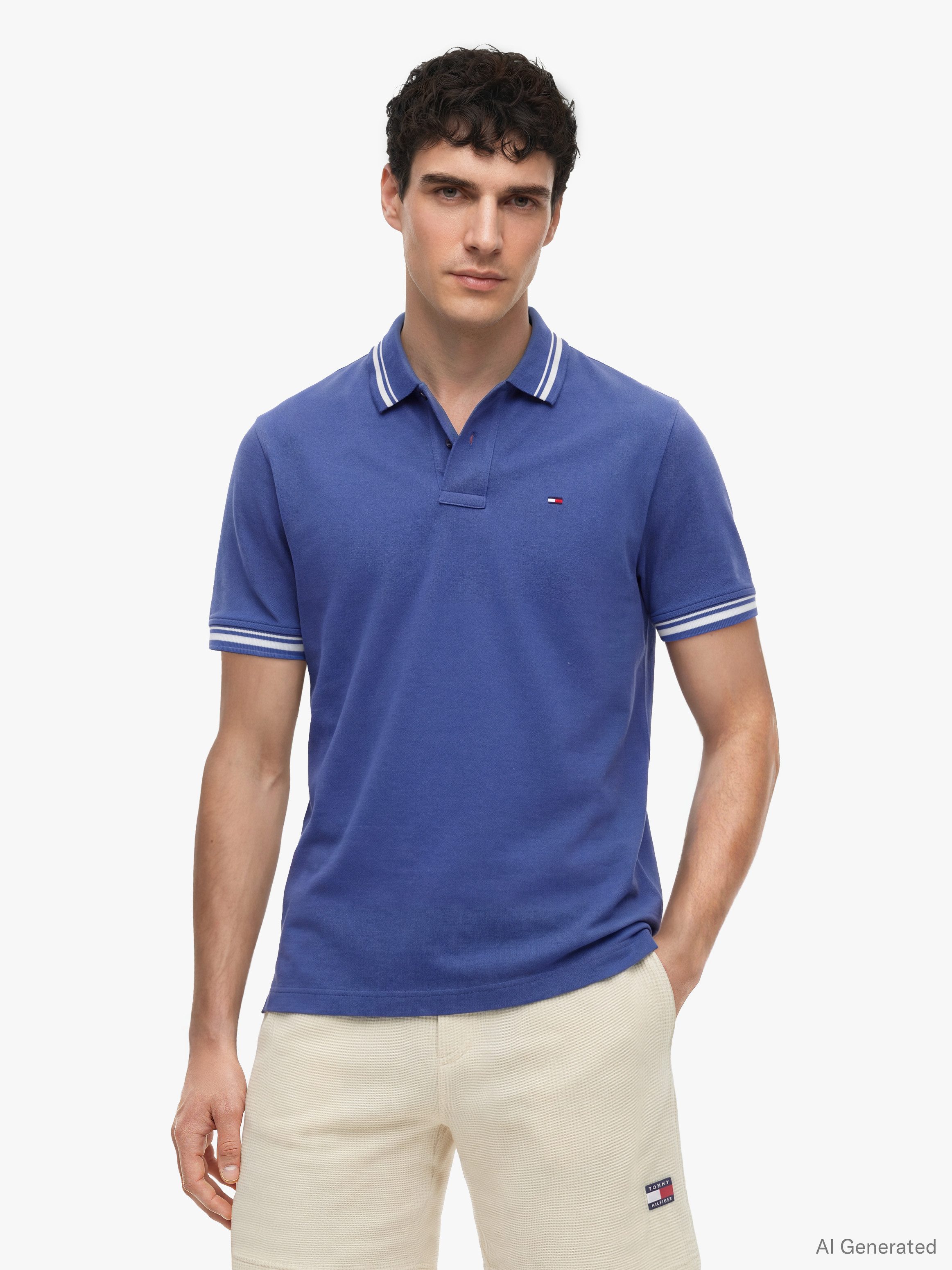 Tommy Jeans Poloshirt TJM REGULAR TIPPED Regular fit mit Polokragen