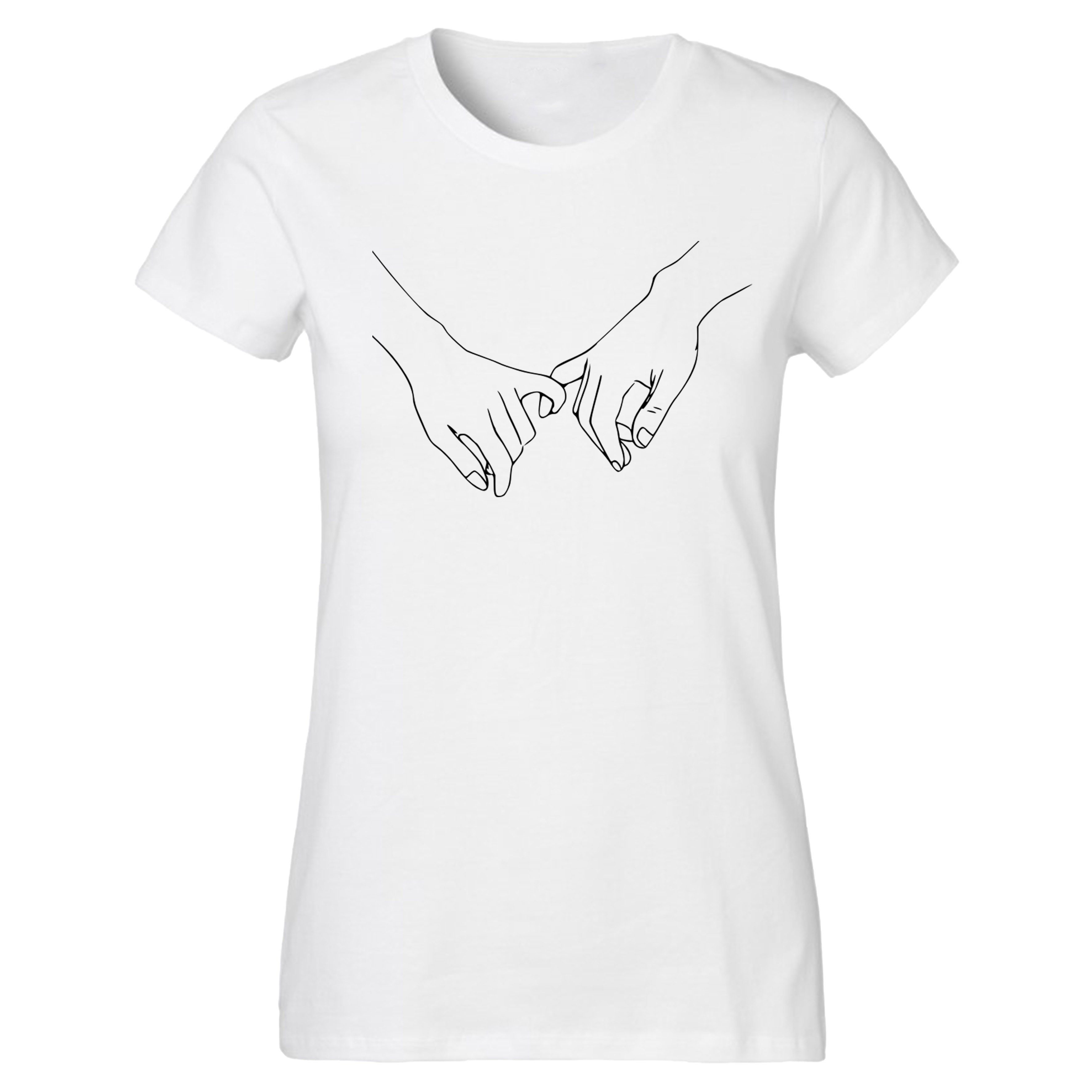 Banco T-Shirt Damen Love Paar Beziehung Infinity hochwertiger Druck, Größen günstig online kaufen