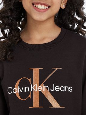 Calvin Klein Jeans Sweatshirt BRONZE MONOGRAM CN SWEATSHIRT