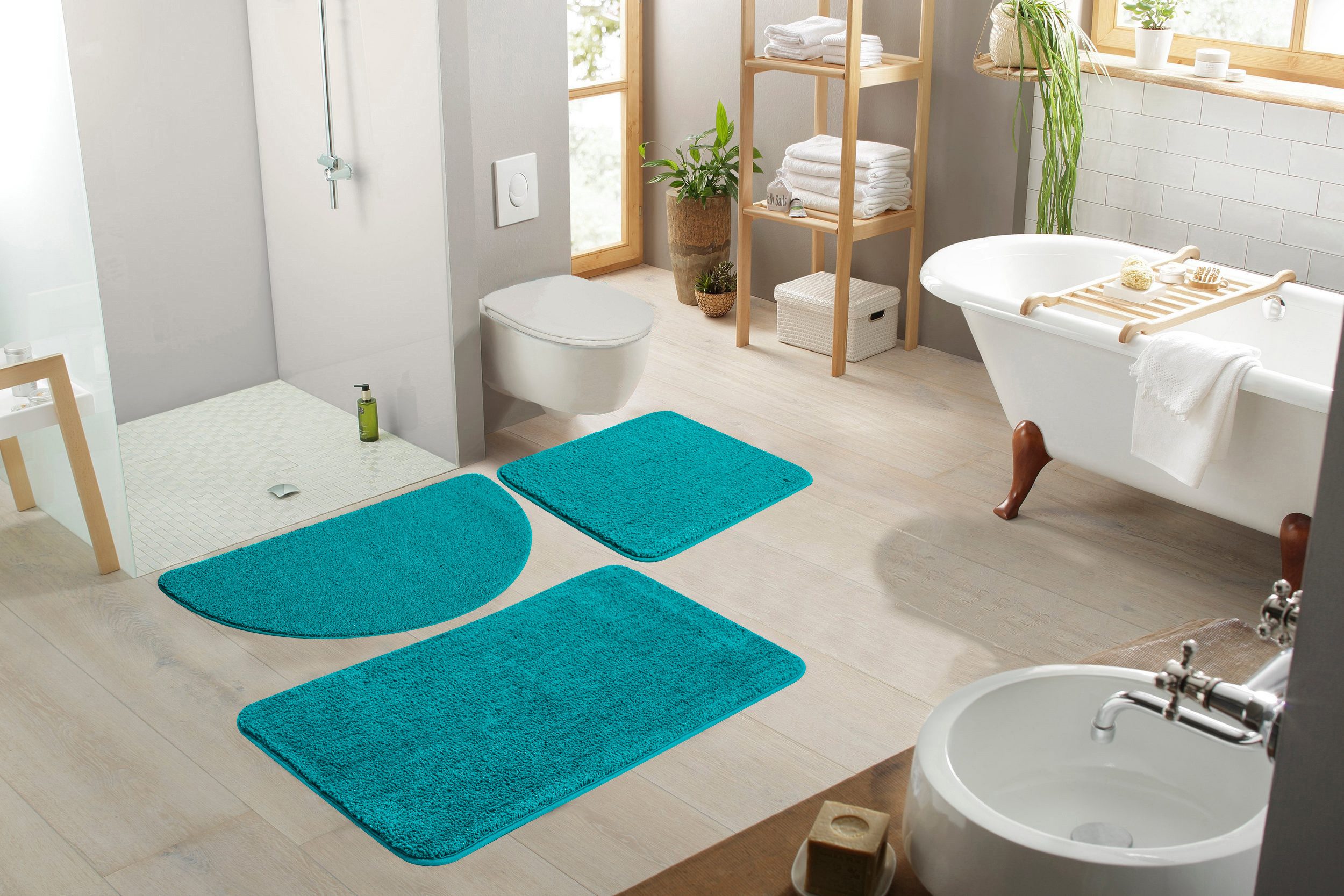 my home Badematte Regona, Badteppich, Badvorleger, günstig online kaufen