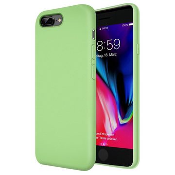 CoolGadget Handyhülle Silikon Colour Series Slim Case für Apple iPhone 7 Plus, iPhone 8 Plus 5,5 Zoll, Hülle weich Handy Cover für iPhone 7 Plus / 8 Plus Schutzhülle