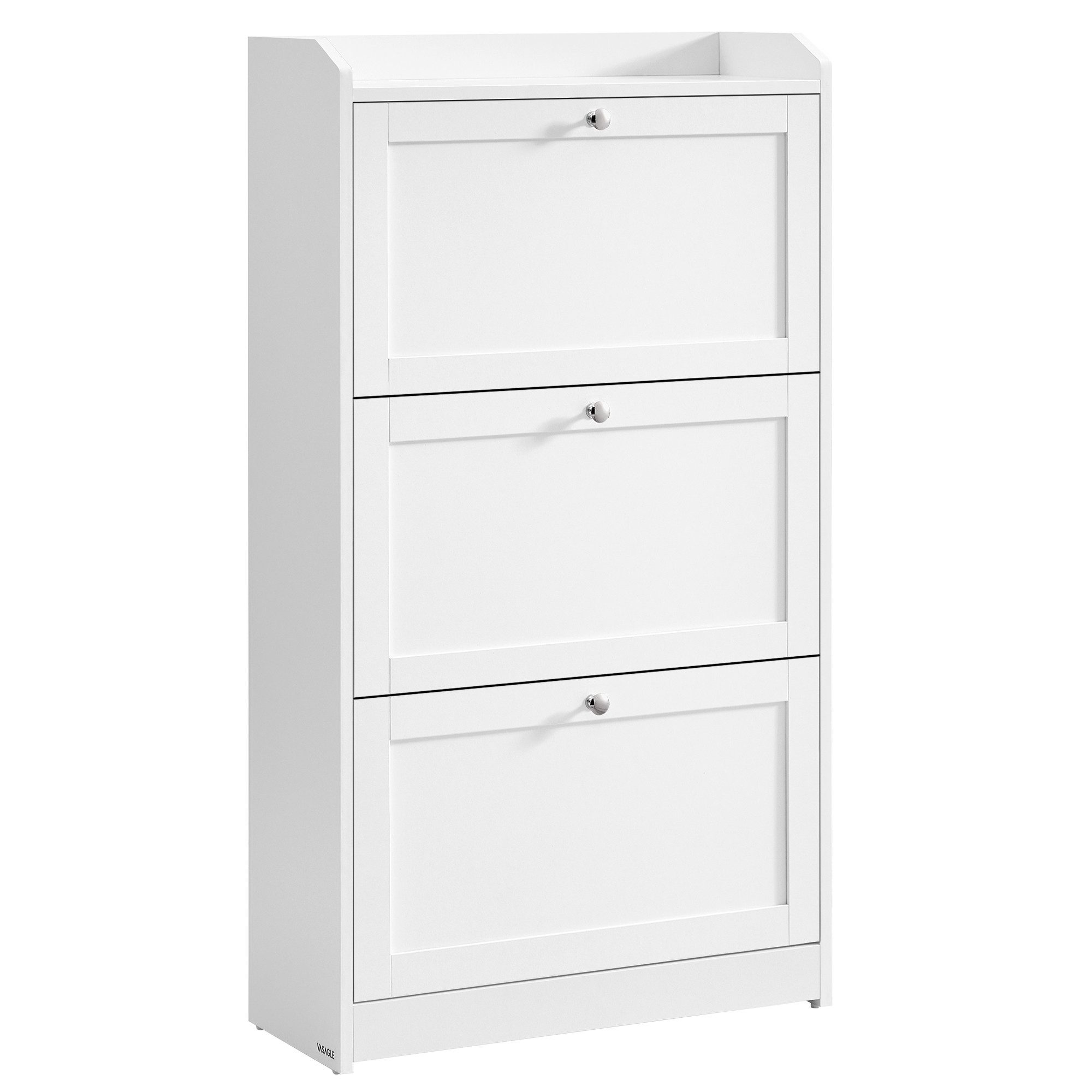 VASAGLE Schuhschrank Schuhschrank 3 Klappen, Schuhregal, günstig online kaufen